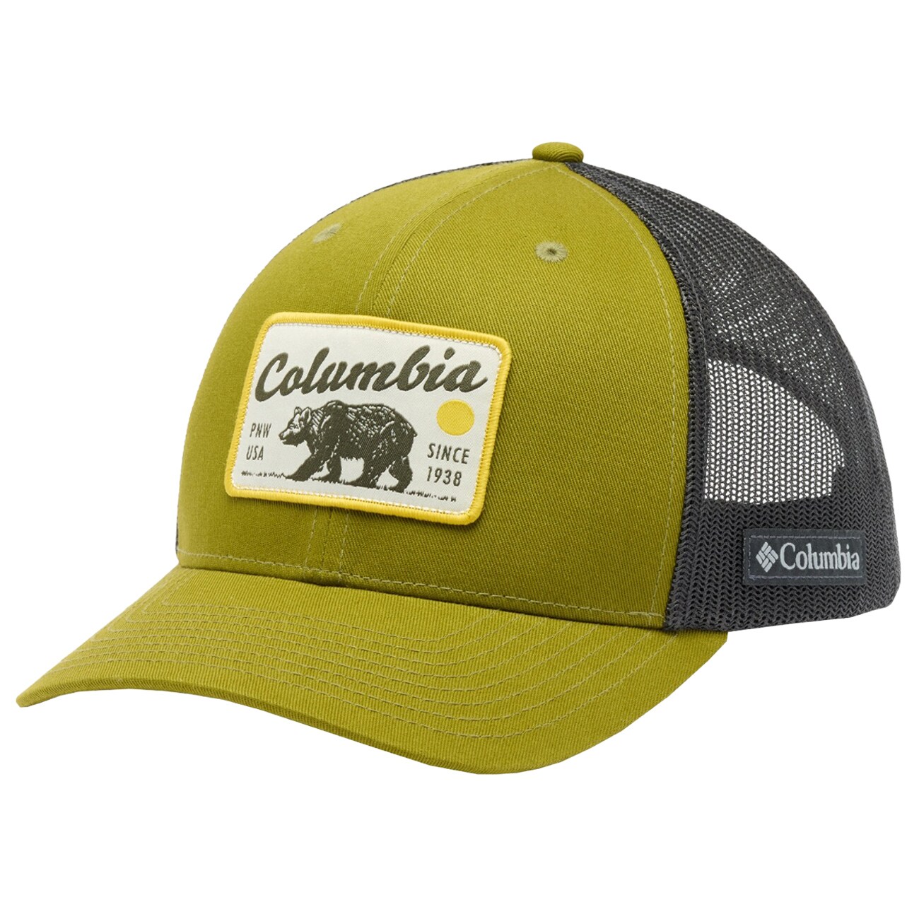 Columbia Mesh Snapback Cap - Mossy Green
