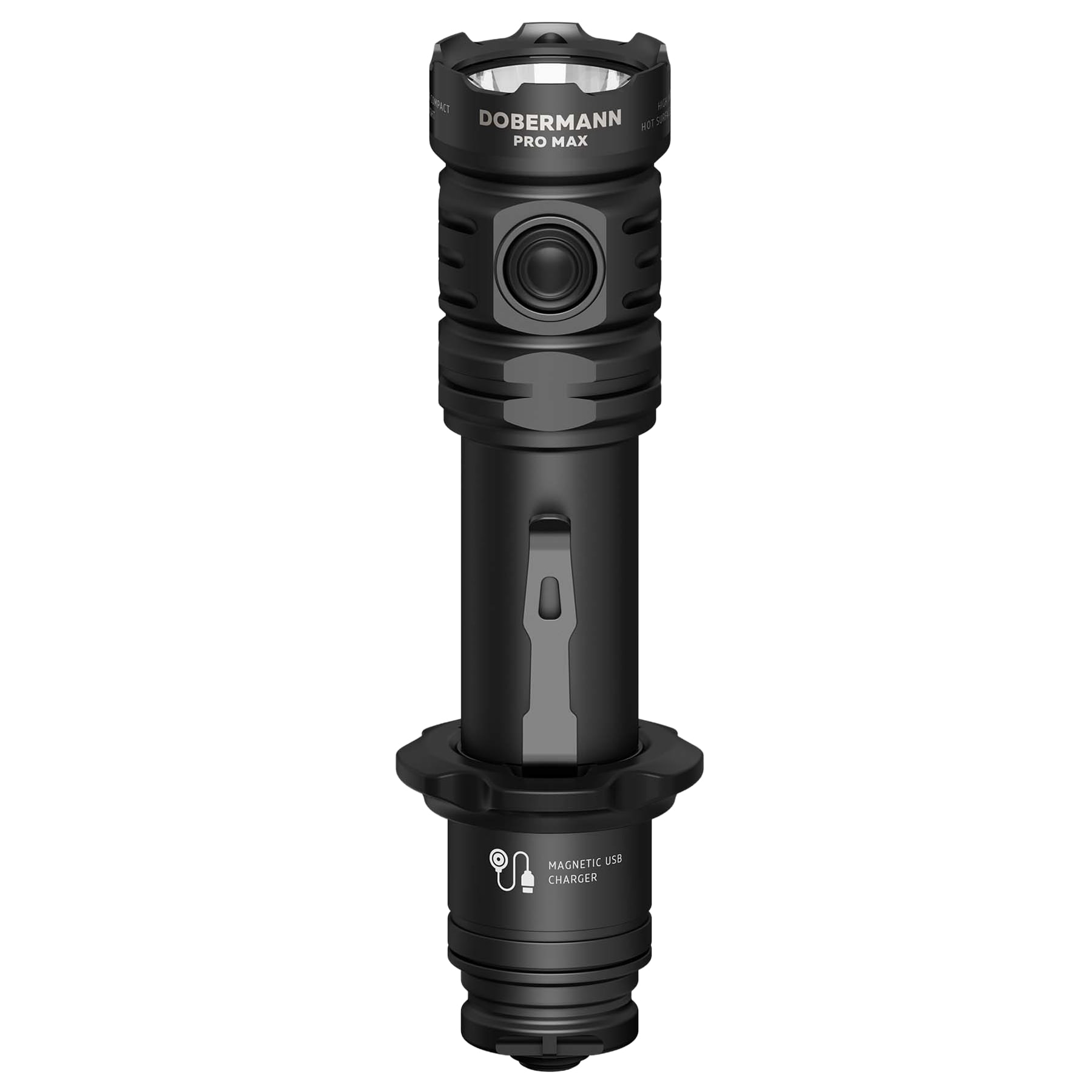 Armytek Dobermann PRO Max White PCB Tactical Flashlight - 3000 lumens