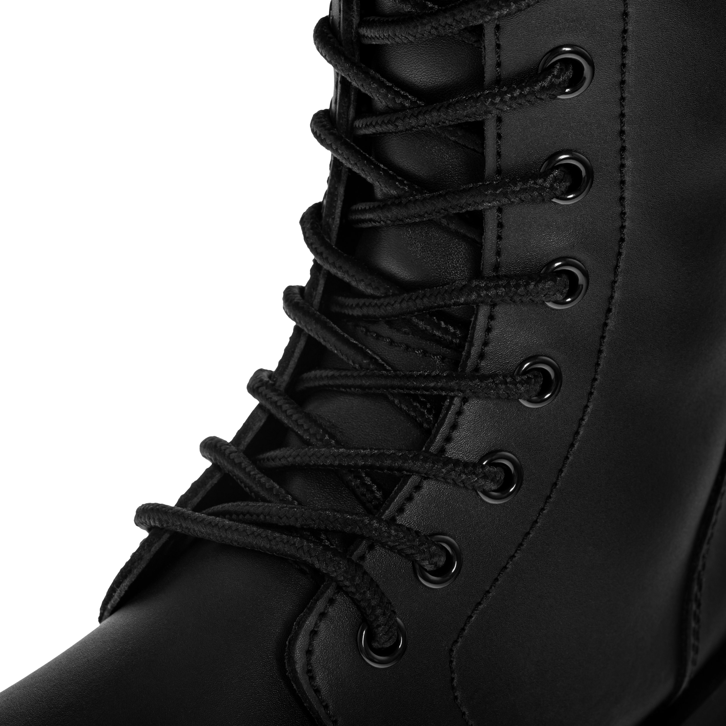MFH Pure Trash 14-Eyelet Tactical Boots - Black