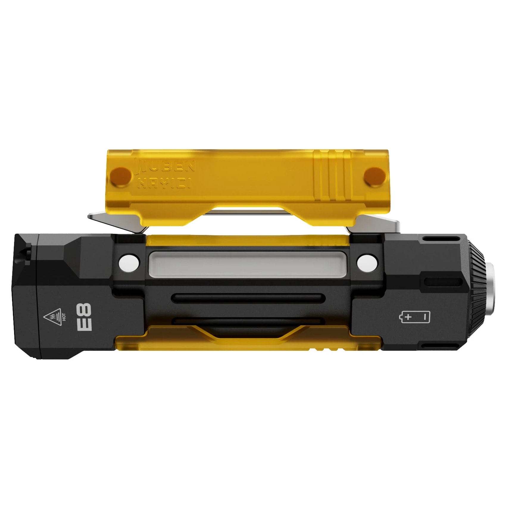 Wuben E8 Flashlight Black - 1300 lumens