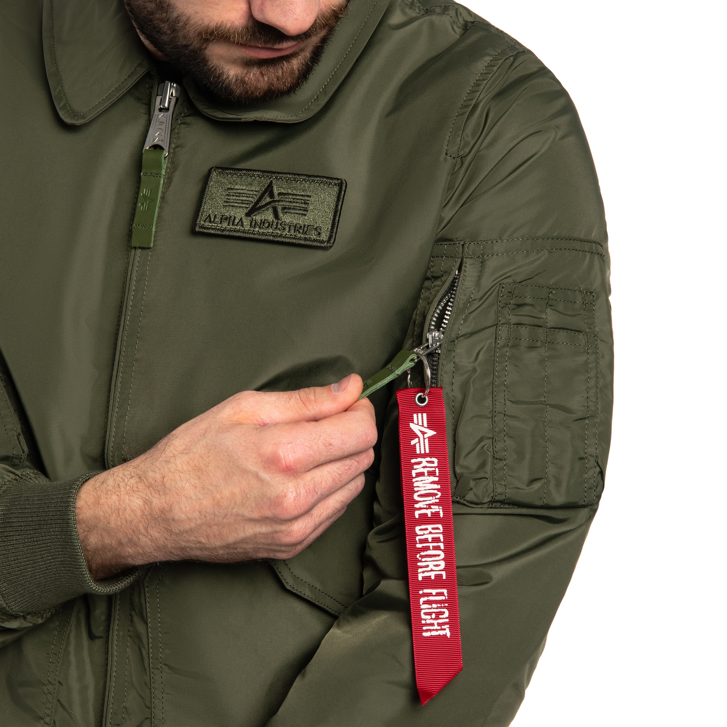 Alpha Industries CWU 36P TT Light Jacket - Dark Olive