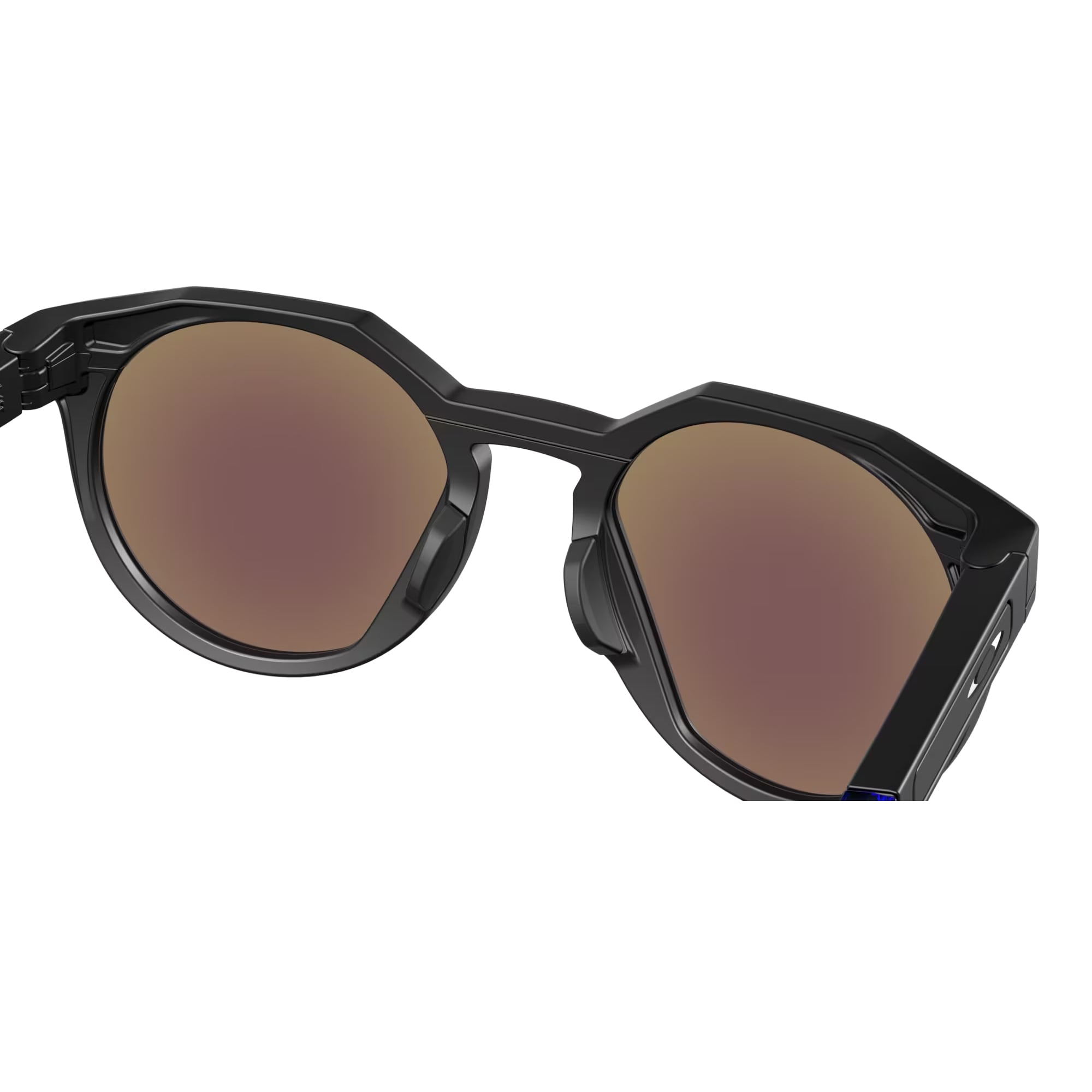Oakley HSTN Sunglasses - Matte Black/Prizm Sapphire Polarized