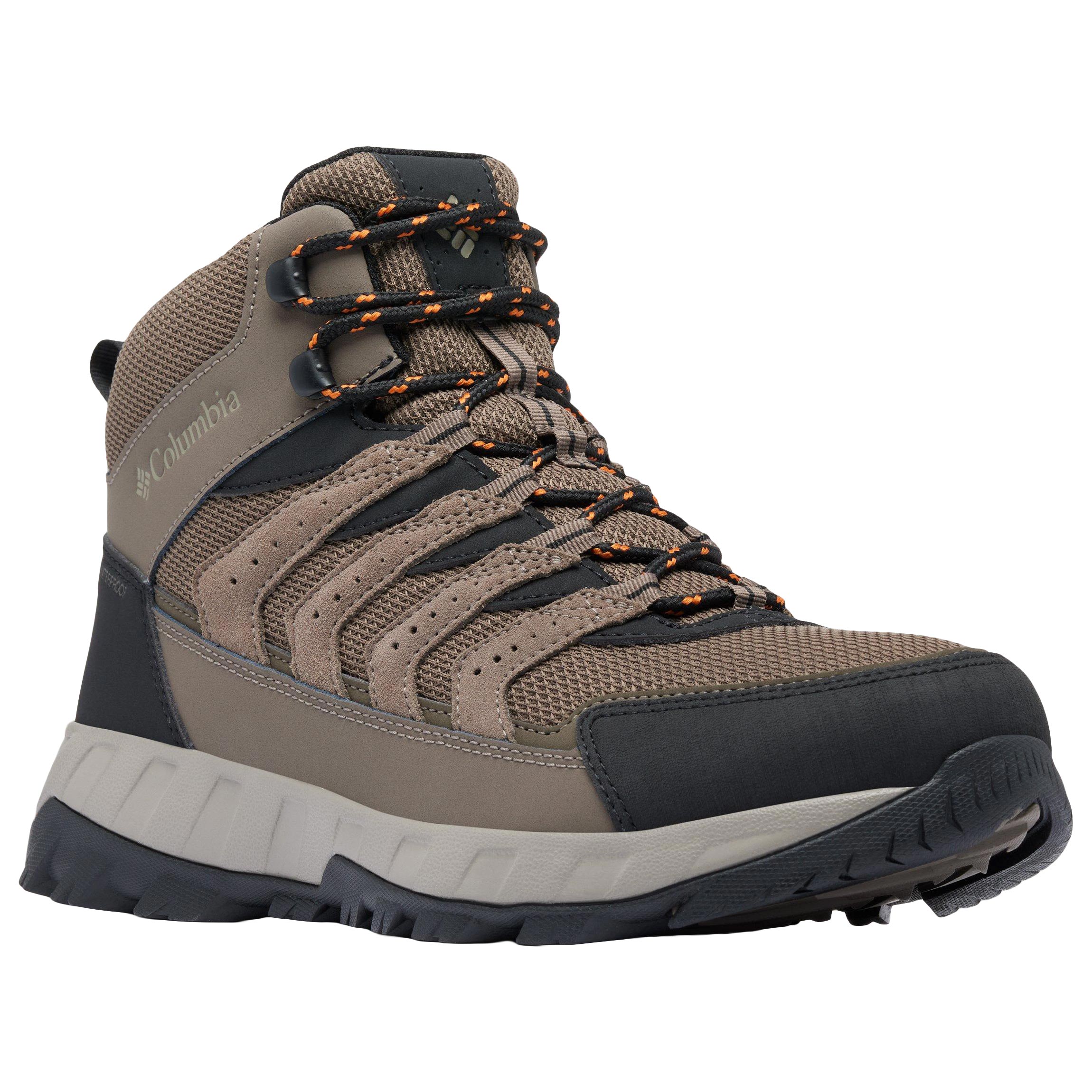 Columbia Strata Trail MID Waterproof Boots - Mud/Desert Sun