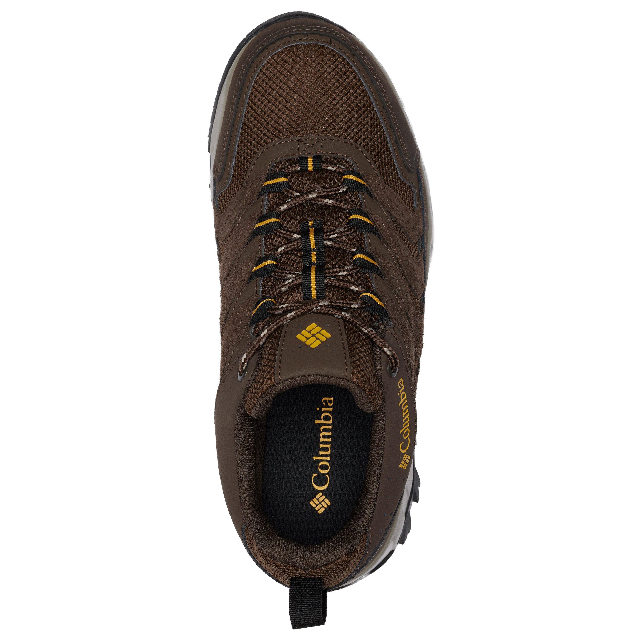Columbia Strata Trail Waterproof Shoes - Cordovan/Golden Yellow
