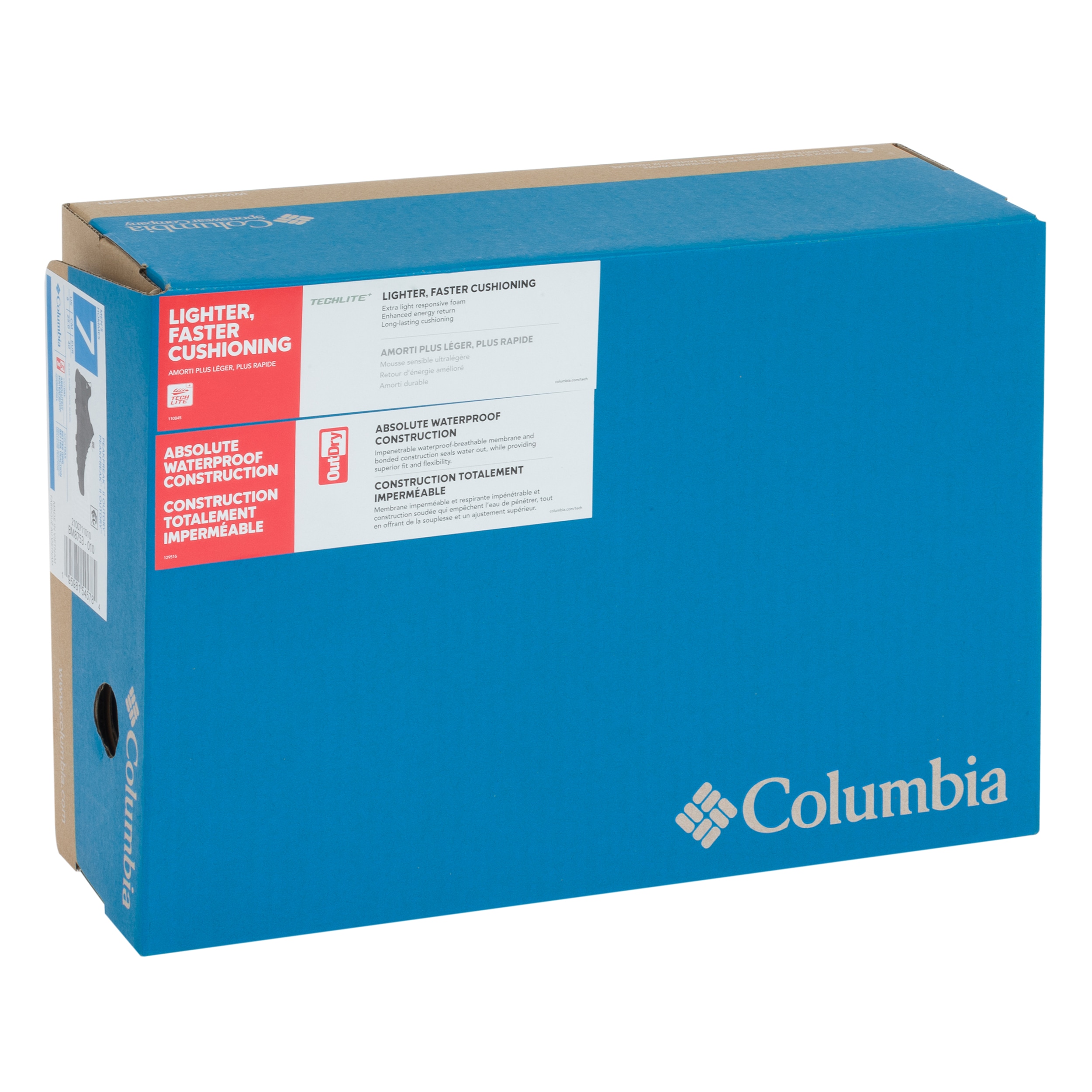 Columbia PeakFreak II Low OutDry Shoes - Black/Shark