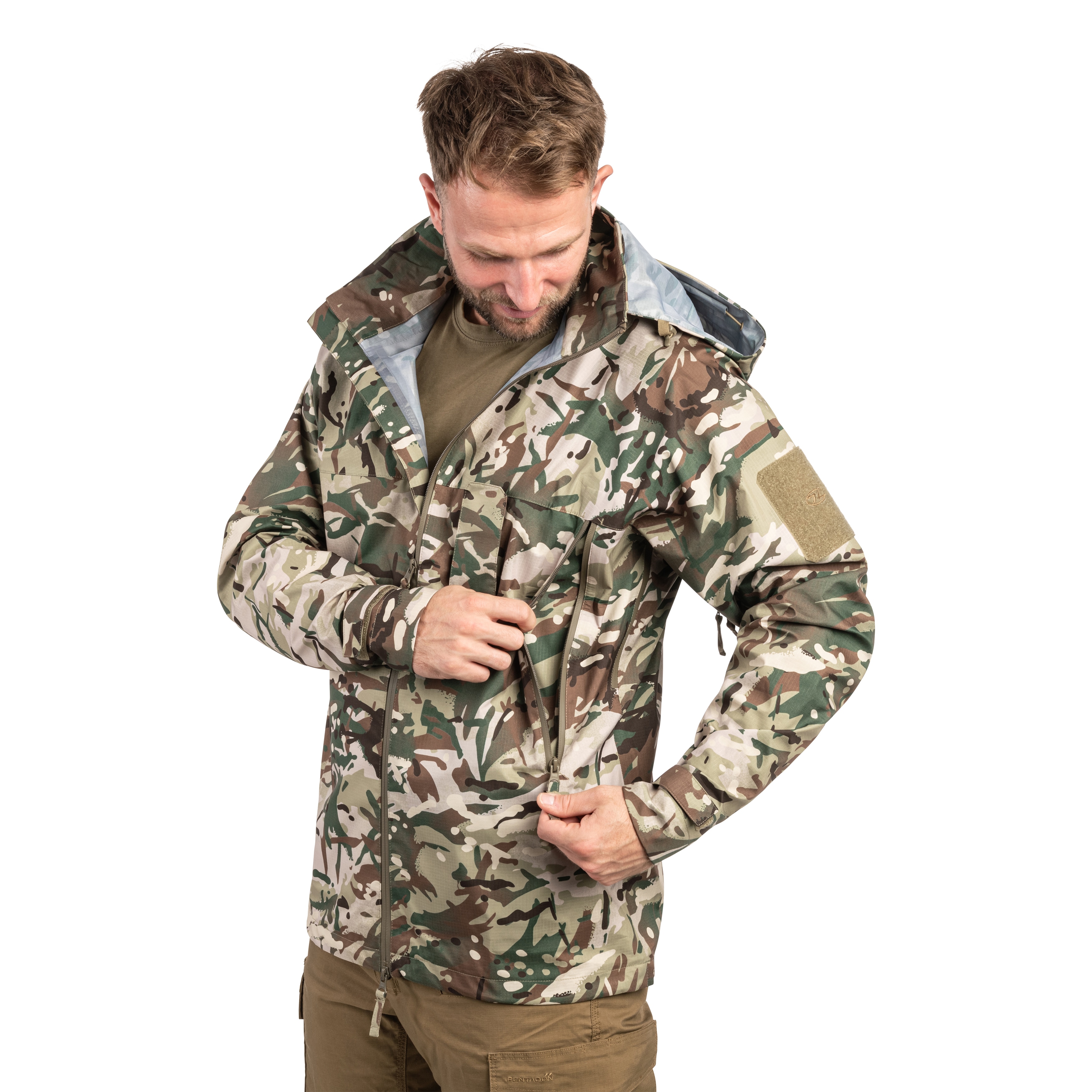 Highlander Forces Cyclone Pro Jacket - Arid MC Camo