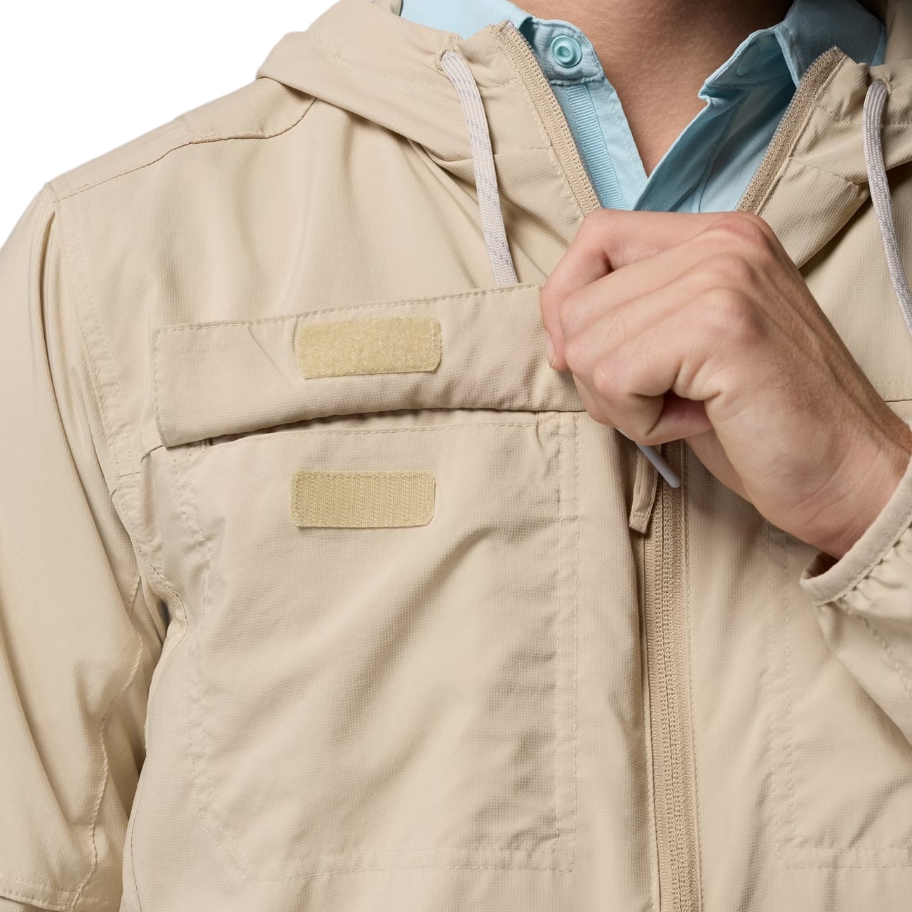 Columbia Skien Valley Hooded Insect Shield Jacket - Ancient Fossil/Shark