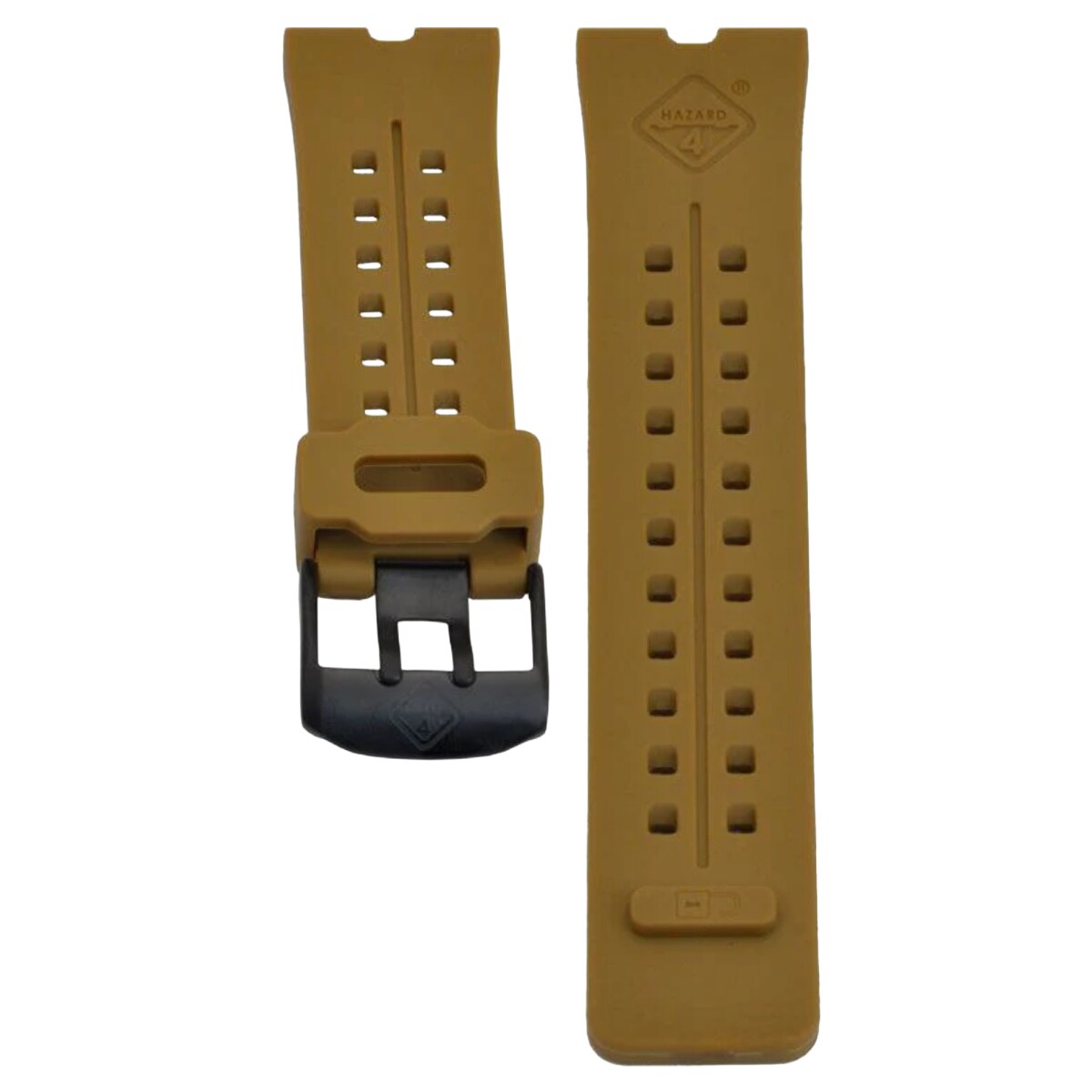 Hazard 4 Nautical TPR Watch Strap - Coyote/PVD Buckle