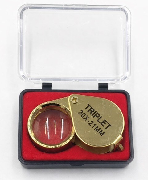 Explorer Multifunctional brush with magnifying glass - Military Green