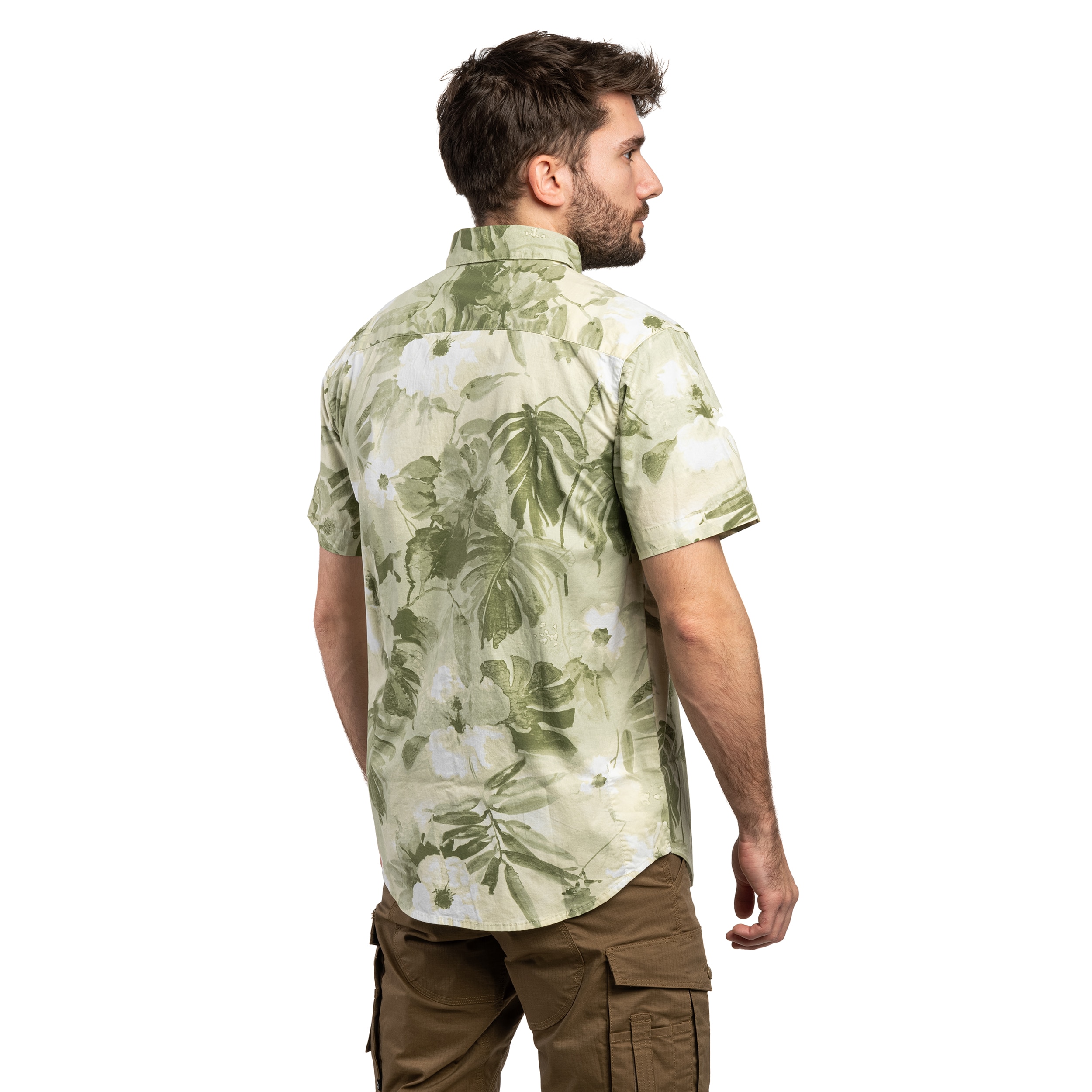Columbia Rapid Rivers Printed Short Sleeve Shirt - Safari/Flowerblur