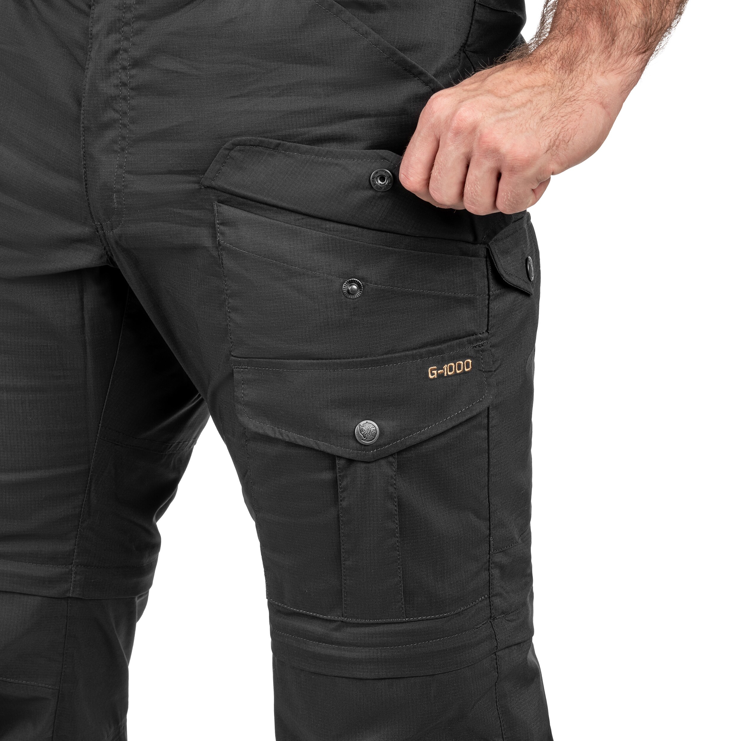 Fjallraven Vidda Pro Lite Zip-Off TRS Pants - Dark Grey