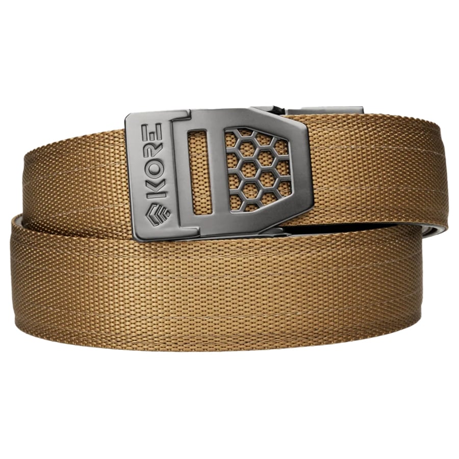 Kore Essentials Nylon Belt X6 - Gunmetal/Coyote