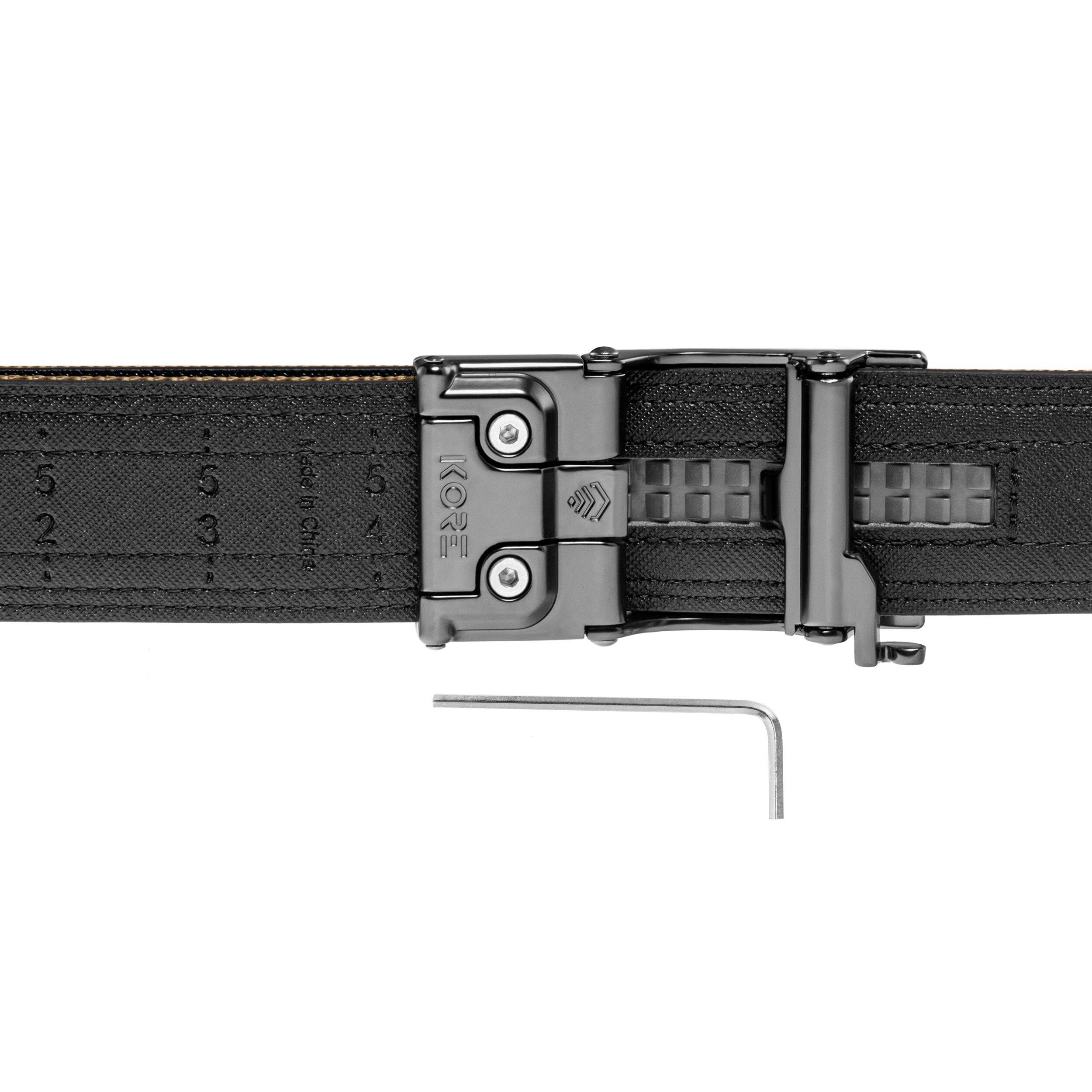 Kore Essentials Nylon Gun Belt X6 - Gunmetal/Coyote