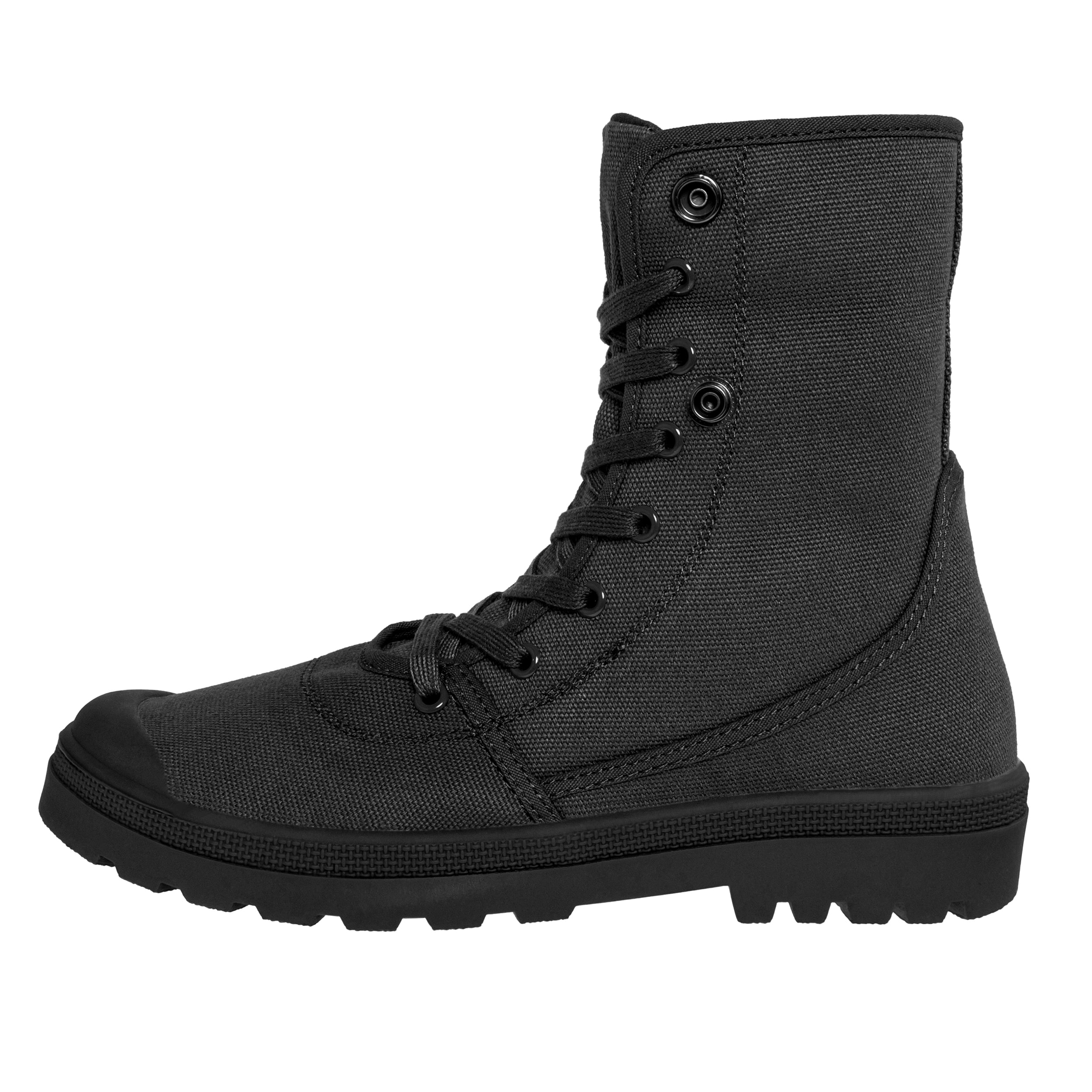Brandit Military Canvas Sneaker High Boots - Black