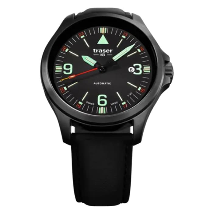 Traser P67 Officer Pro Automatic LS Watch - Black