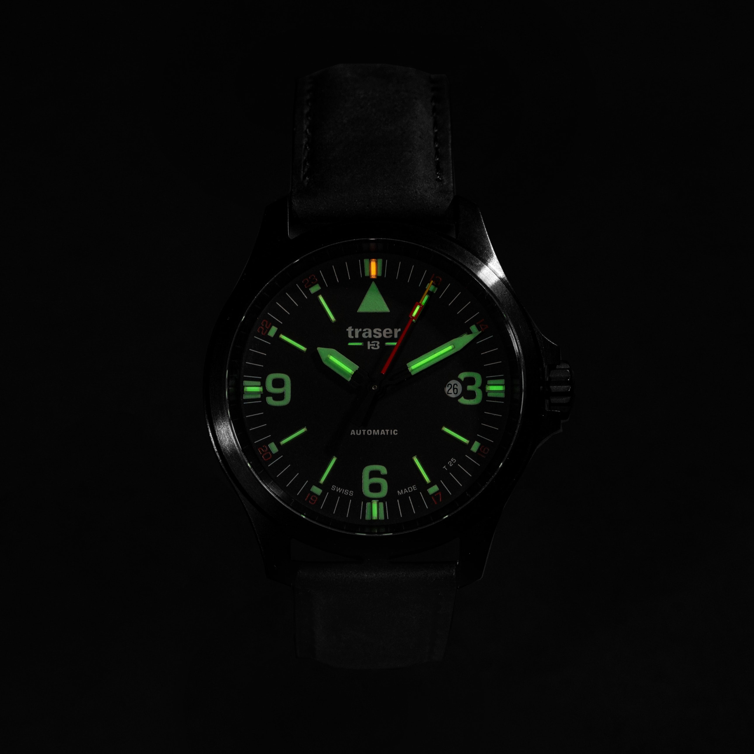 Traser P67 Officer Pro Automatic LS Watch - Black