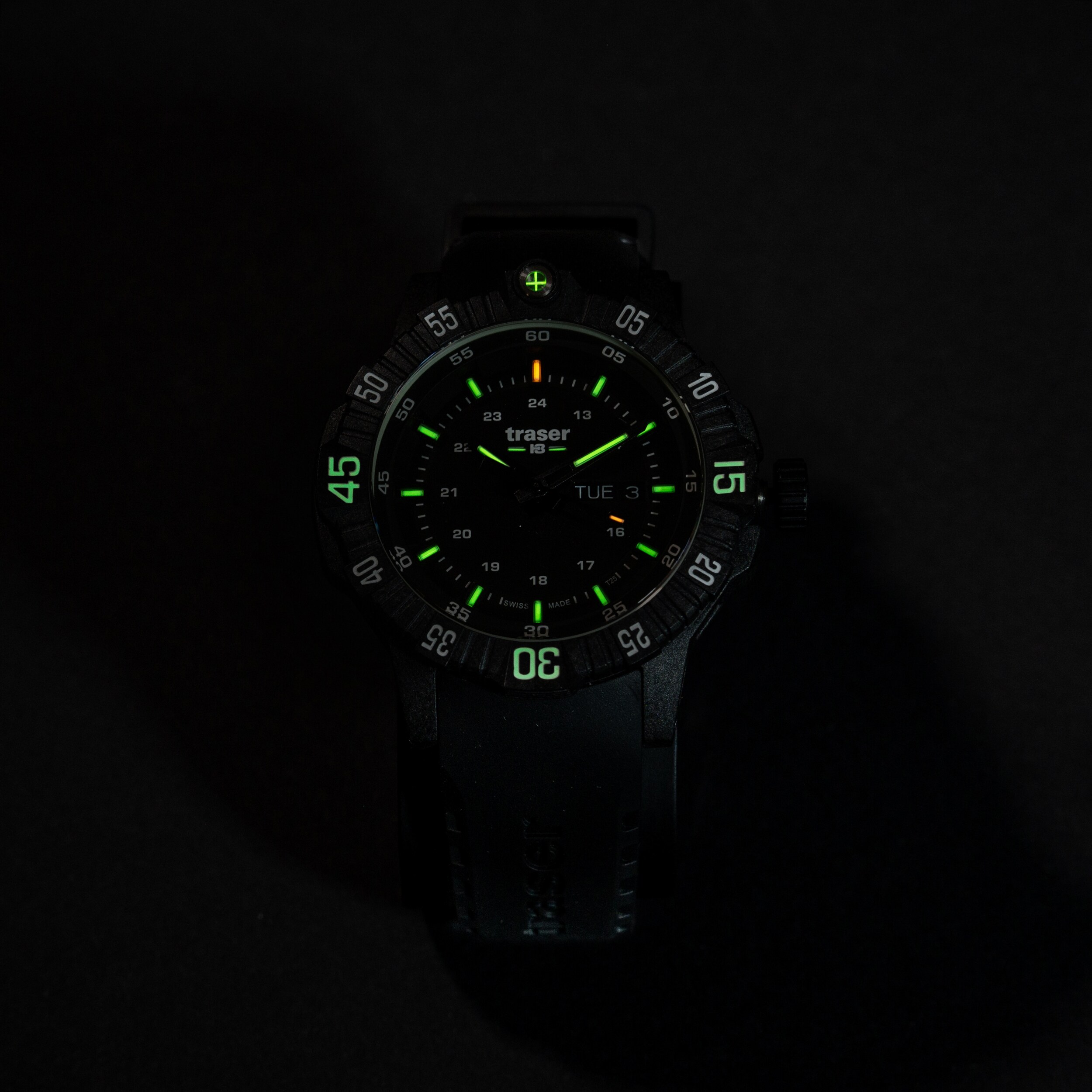 Traser P99 Q Tactical TS Watch - Black