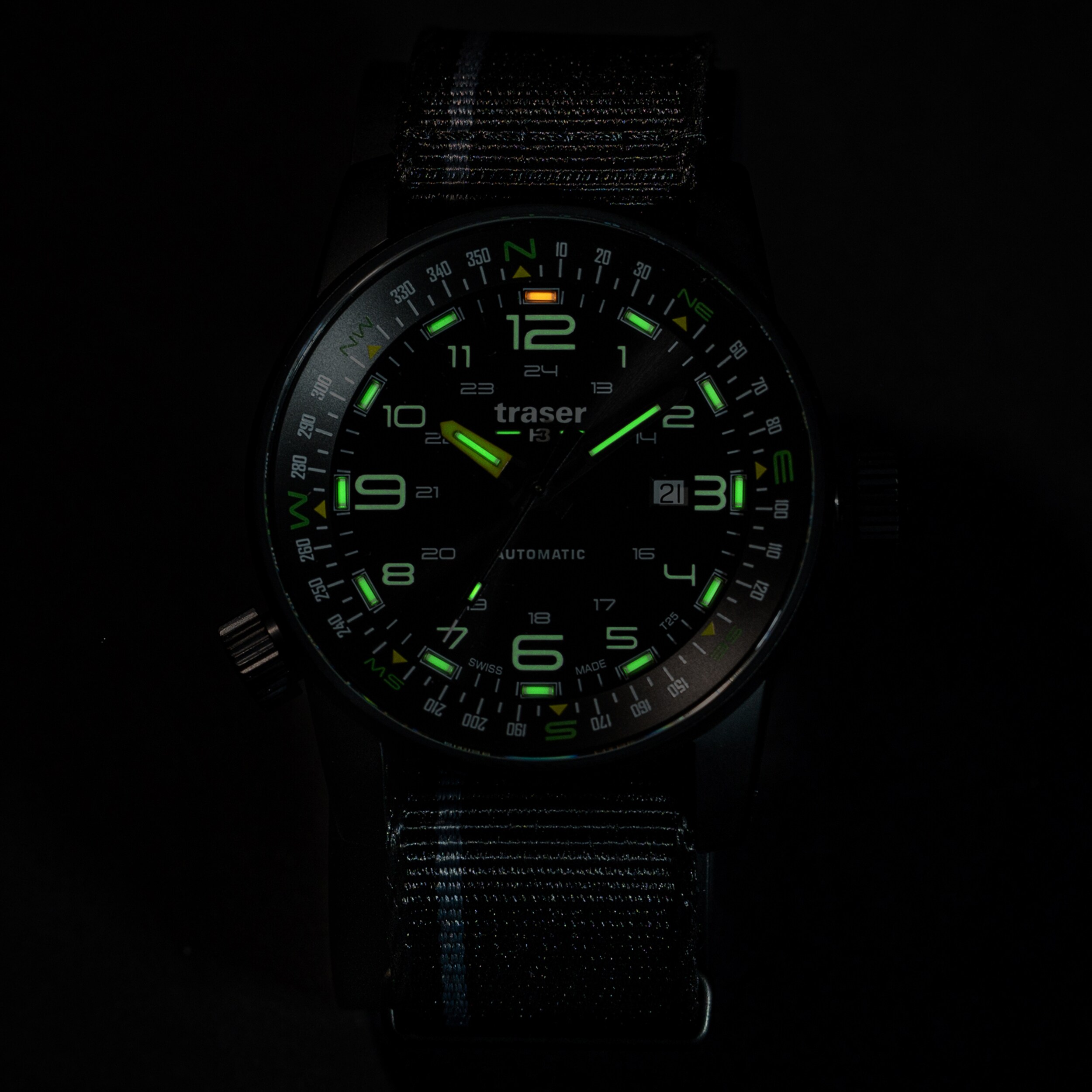 Traser P68 Pathfinder Automatic TS Watch - Black