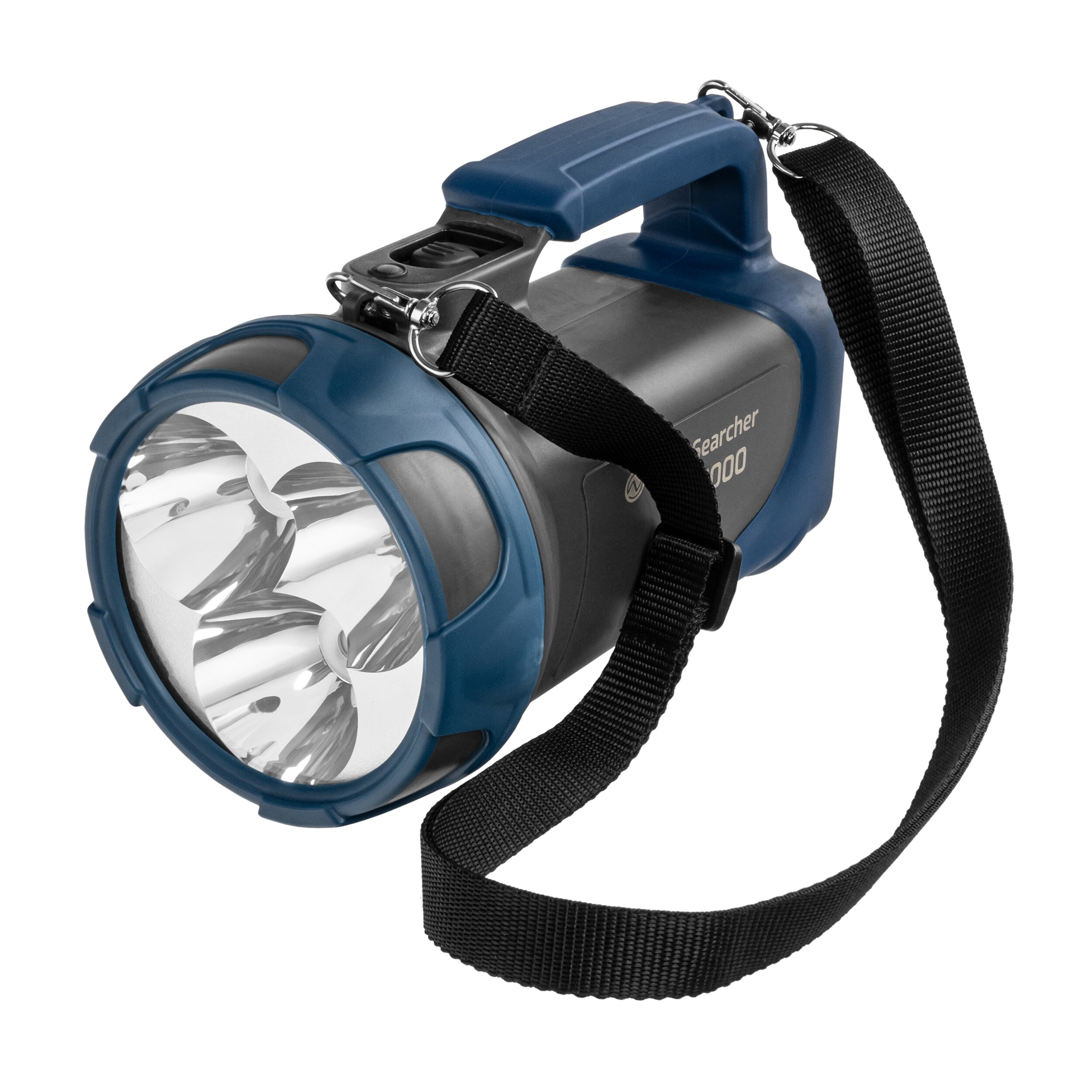 NightSearcher Trio-1000 Flashlight Grey/Blue - 1000 lumens