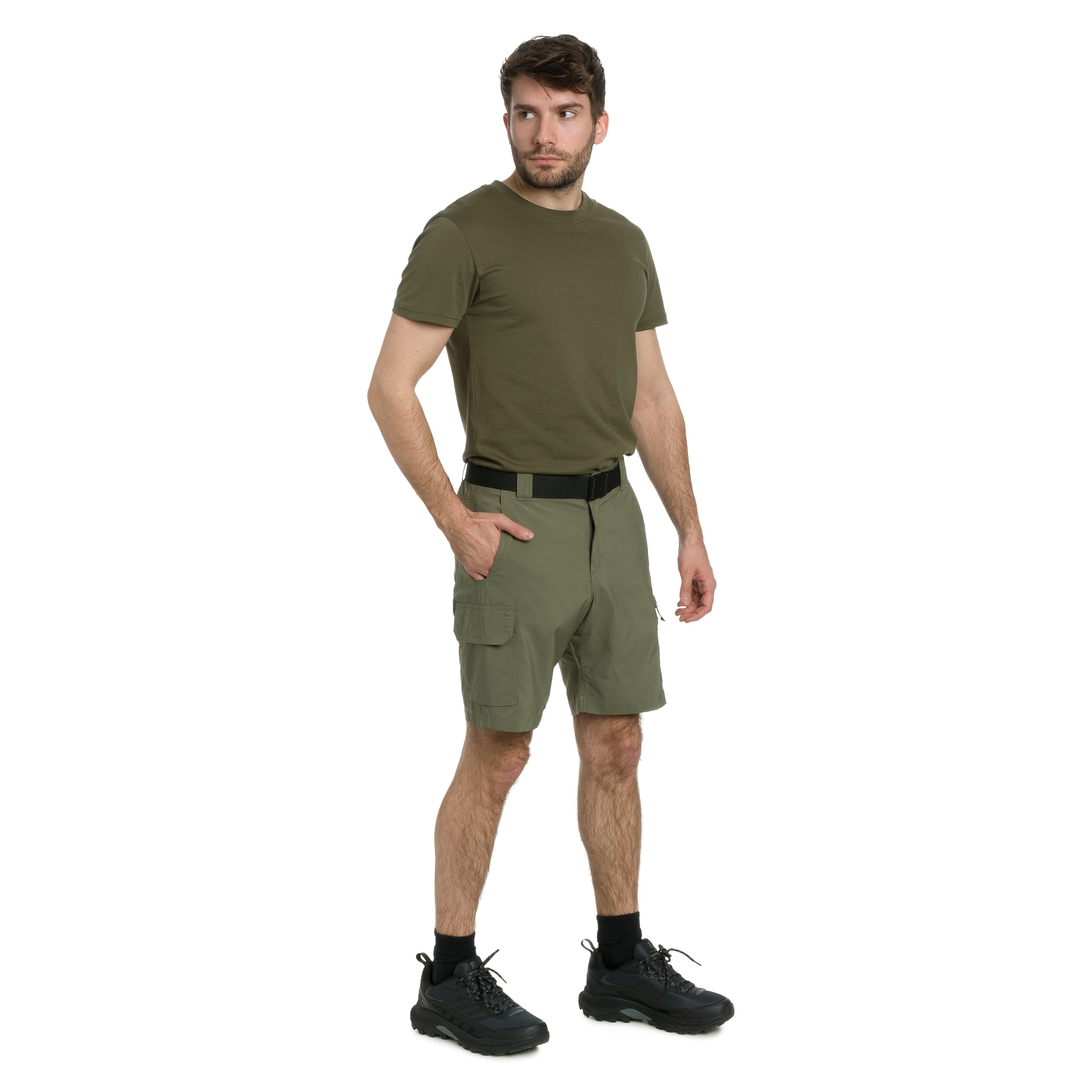 Columbia Silver Ridge Utility Cargo Shorts - Stone Green