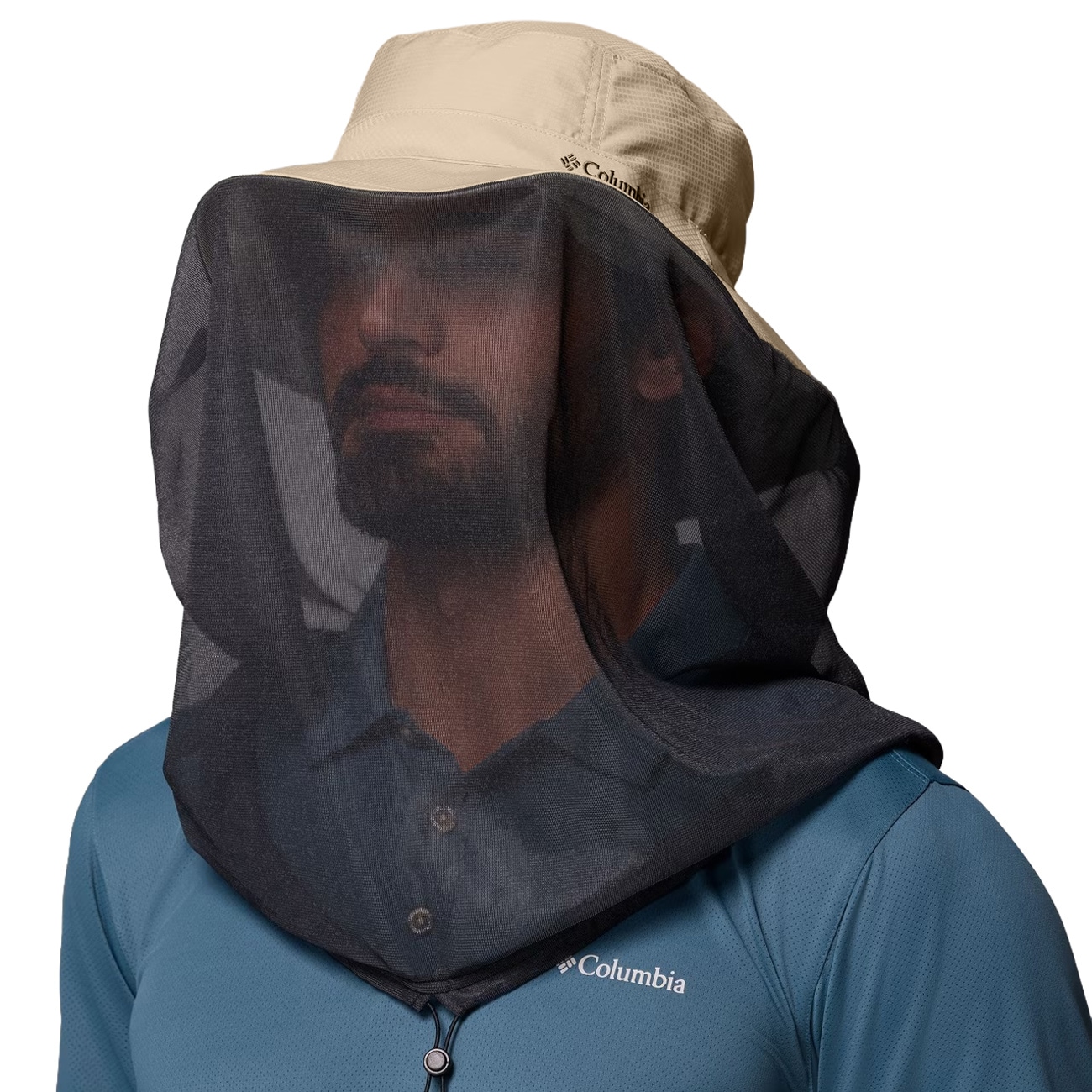 Columbia No See Um Mesh Booney Hat - Ancient Fossil