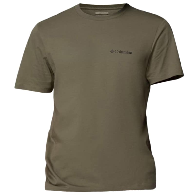 Columbia Organic Cotton T-Shirt - Stone Green