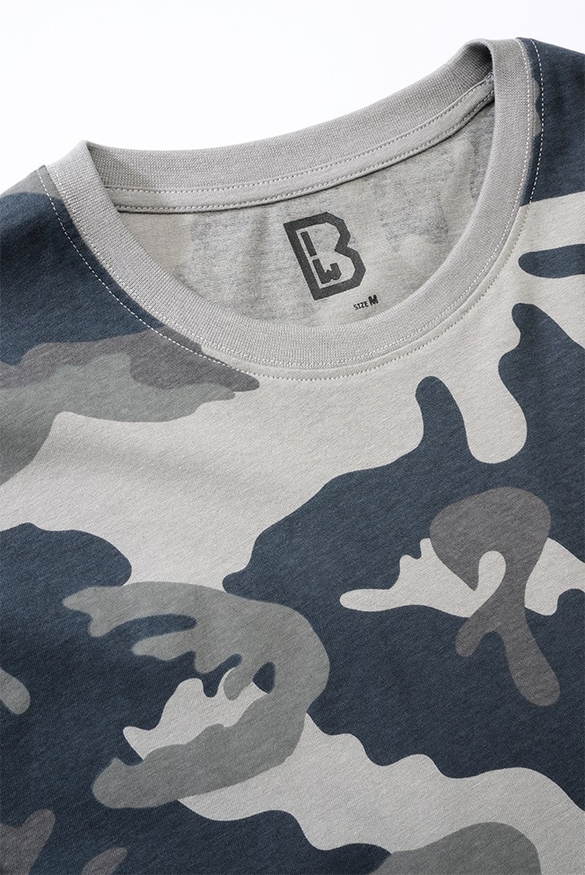 Brandit T-shirt - Grey Camo