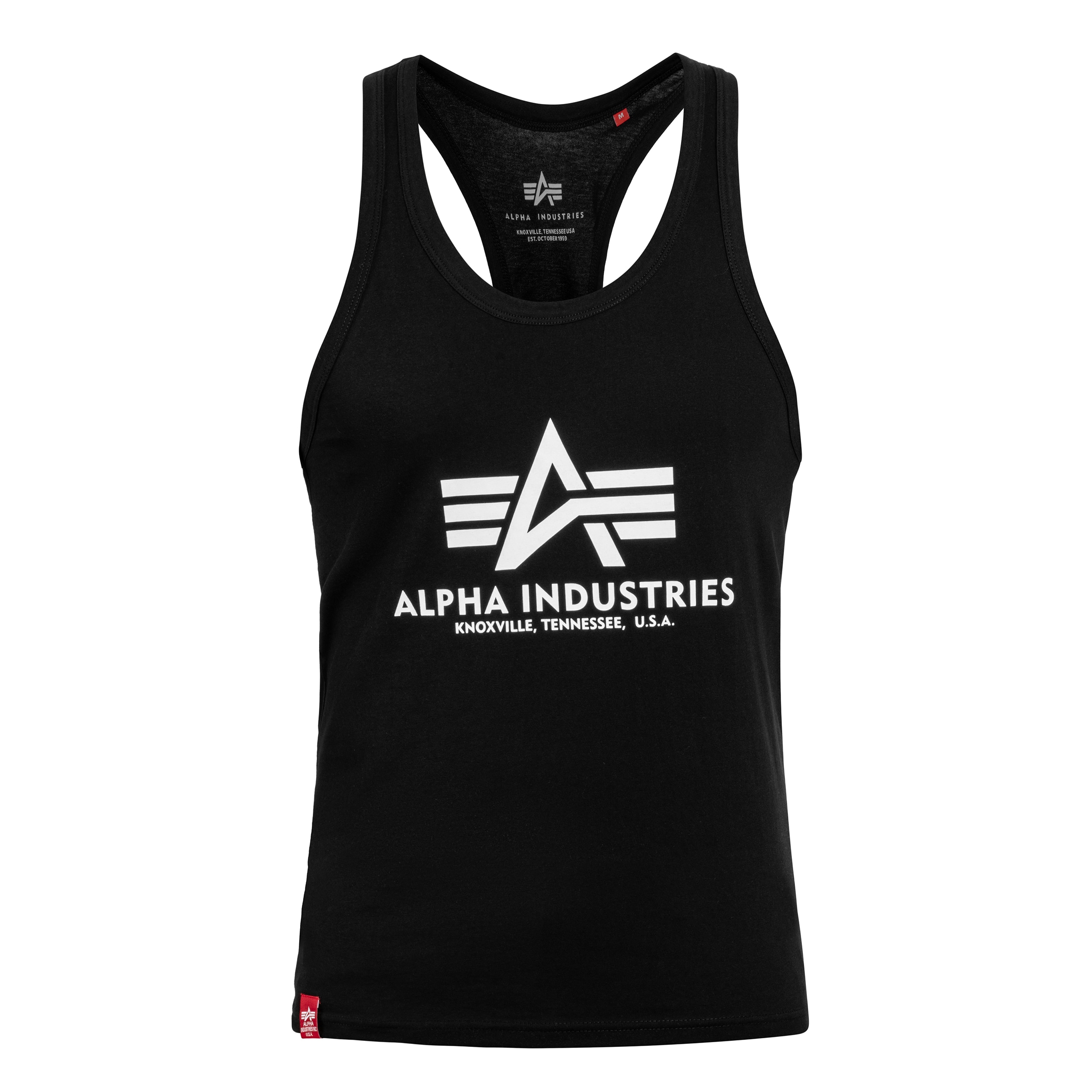 Alpha Industries Basic BB Big Logo Tank Top - Black