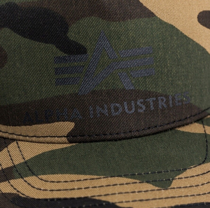 Alpha Industries Basic Trucker Cap - Woodland Camo 65