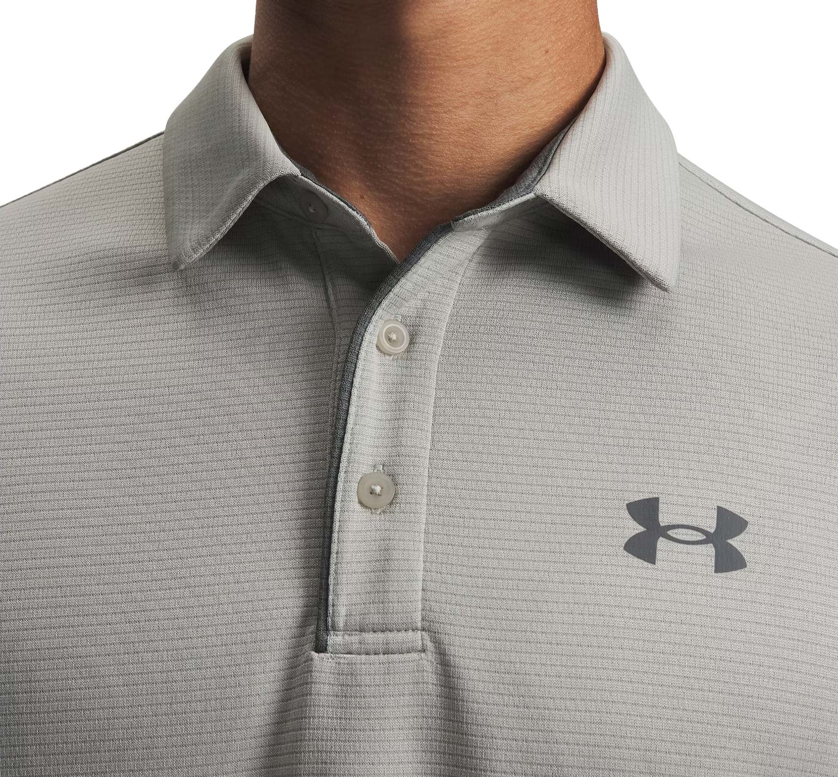 Under Armour UA Tech Thermal Polo Shirt - Gray