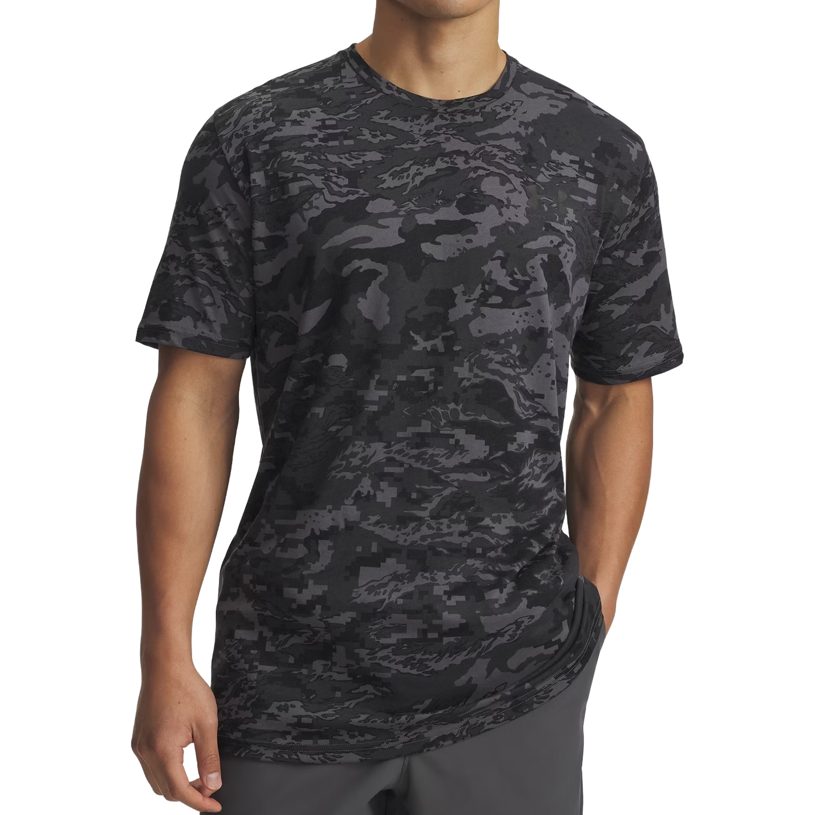 Under Armour ABC Camo T-shirt - Castlerock/Black