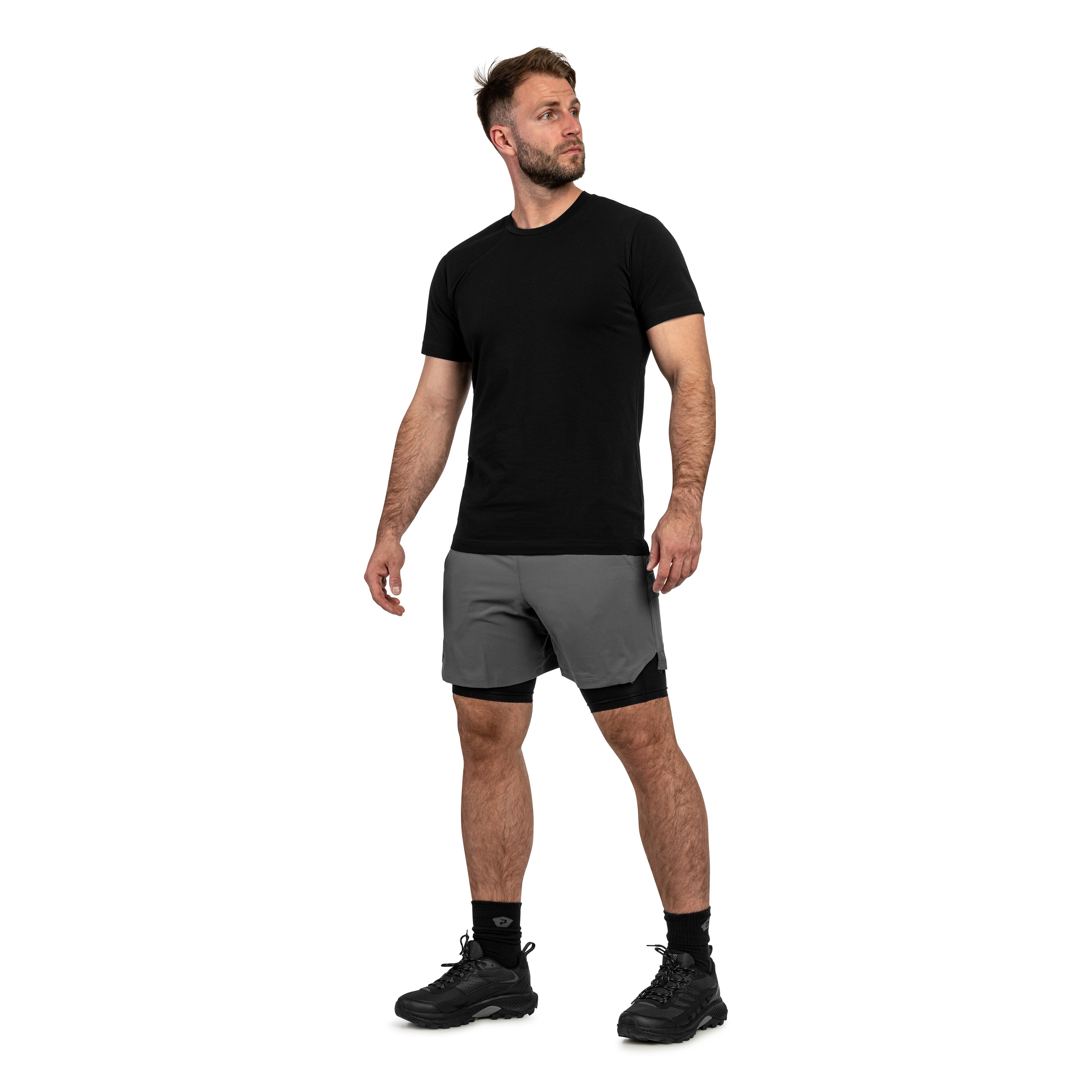 Under Armour 2-in-1 Vanish Woven Shorts - Castle Rock/Black