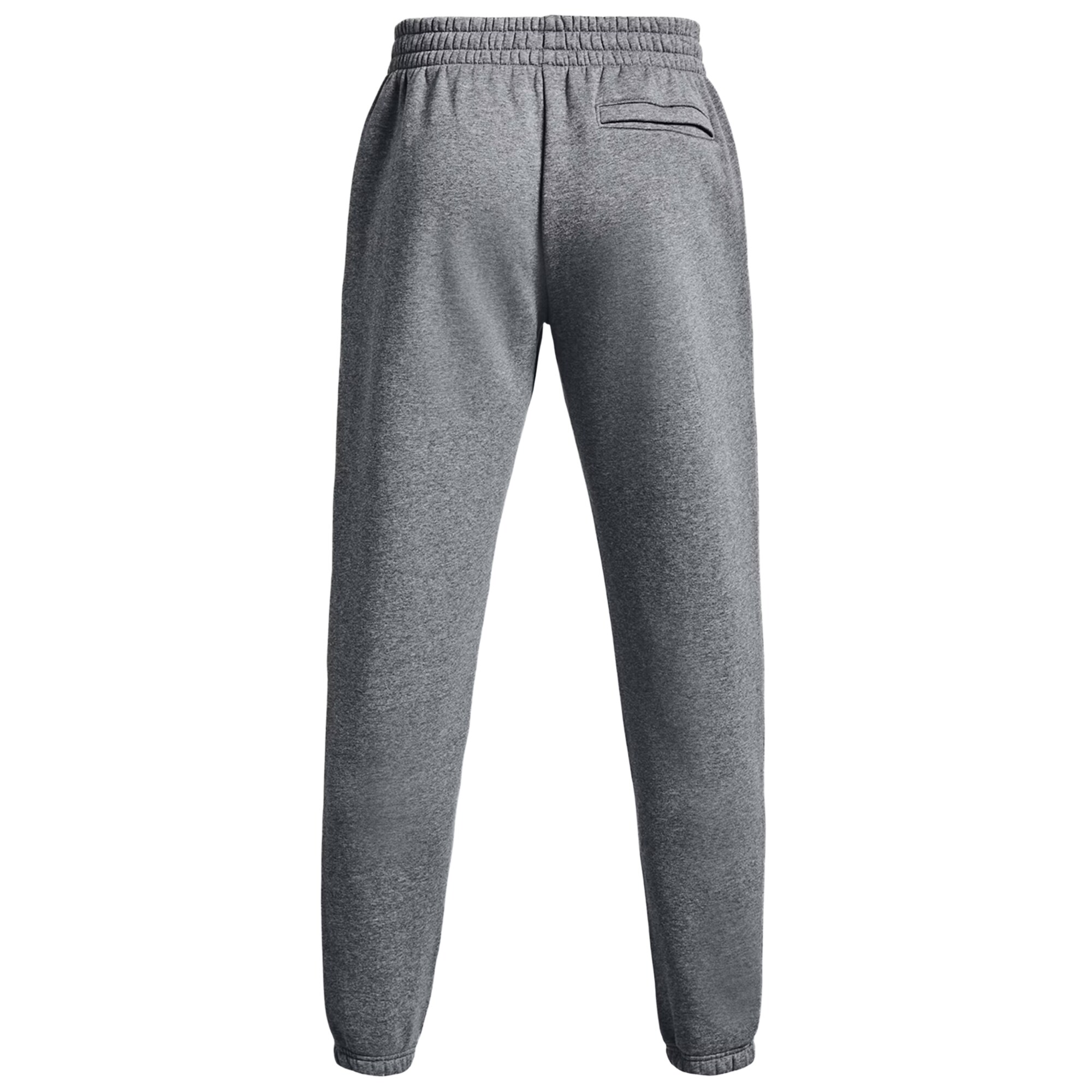 Under Armour Jogger Icon Fleece Pants - Pitch Gray Medium Heather/White