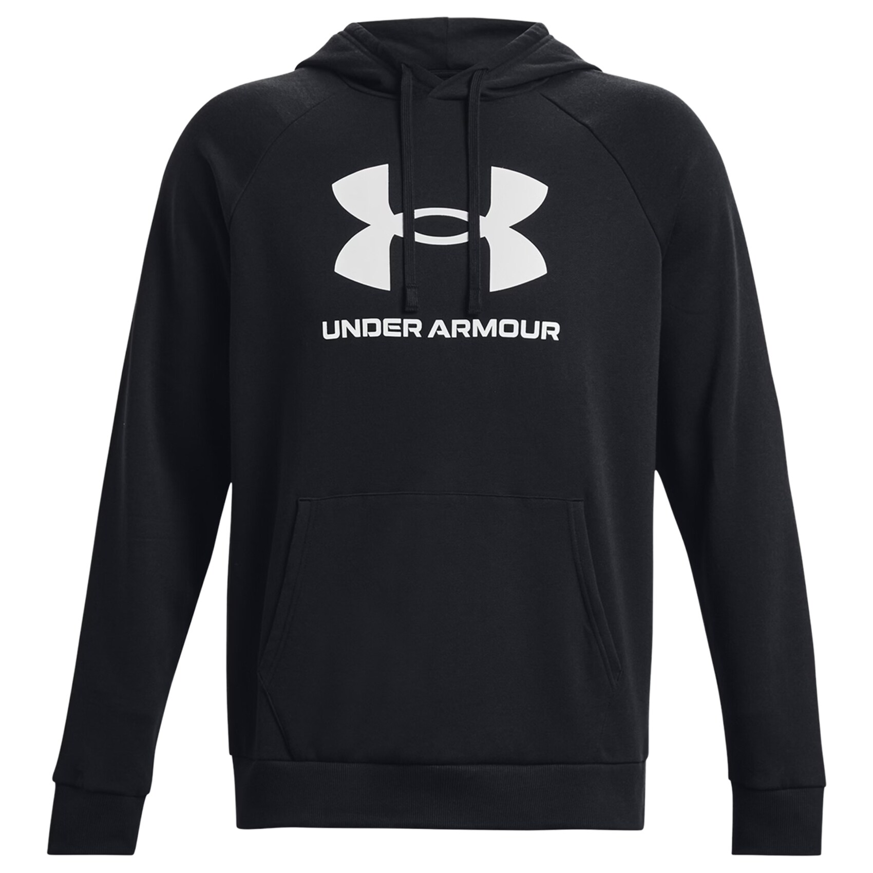 Under Armour Rival Fleece Logo Sweatshirt - Black/White