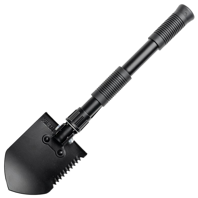 Mil-Tec Mini II Folding Shovel - Black