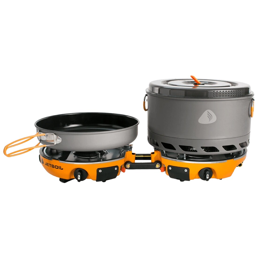 Jetboil Genesis Basecamp System Folding Travel Stove - Orange