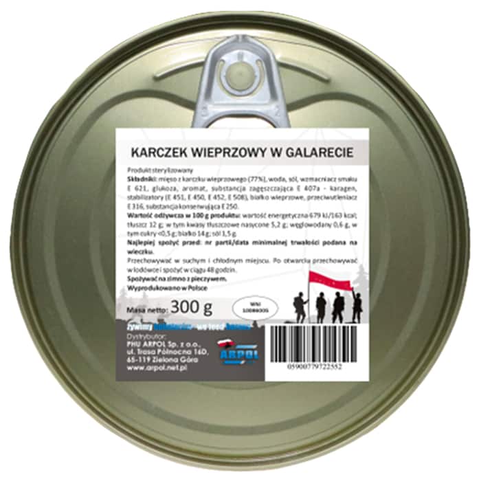 Arpol Canned Food - Pork Neck 300 g - 3 pcs.