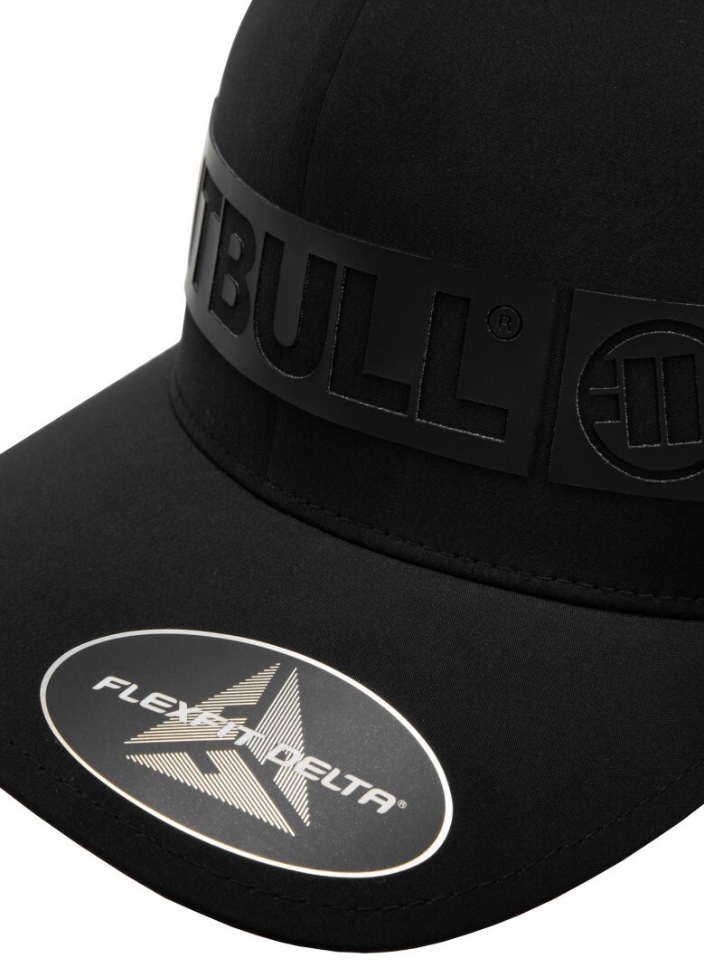 Pitbull Full Cap Stretch Hilltop - Black