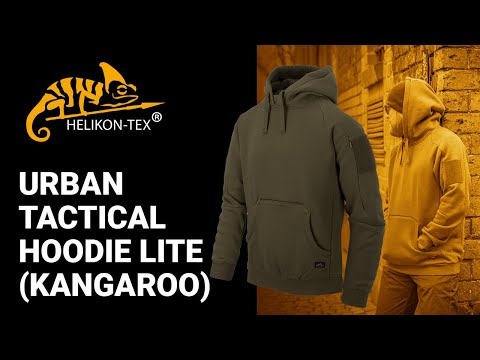 Helikon-Tex Urban Tactical Hoodie Lite Kangaroo - Light Grey Melange