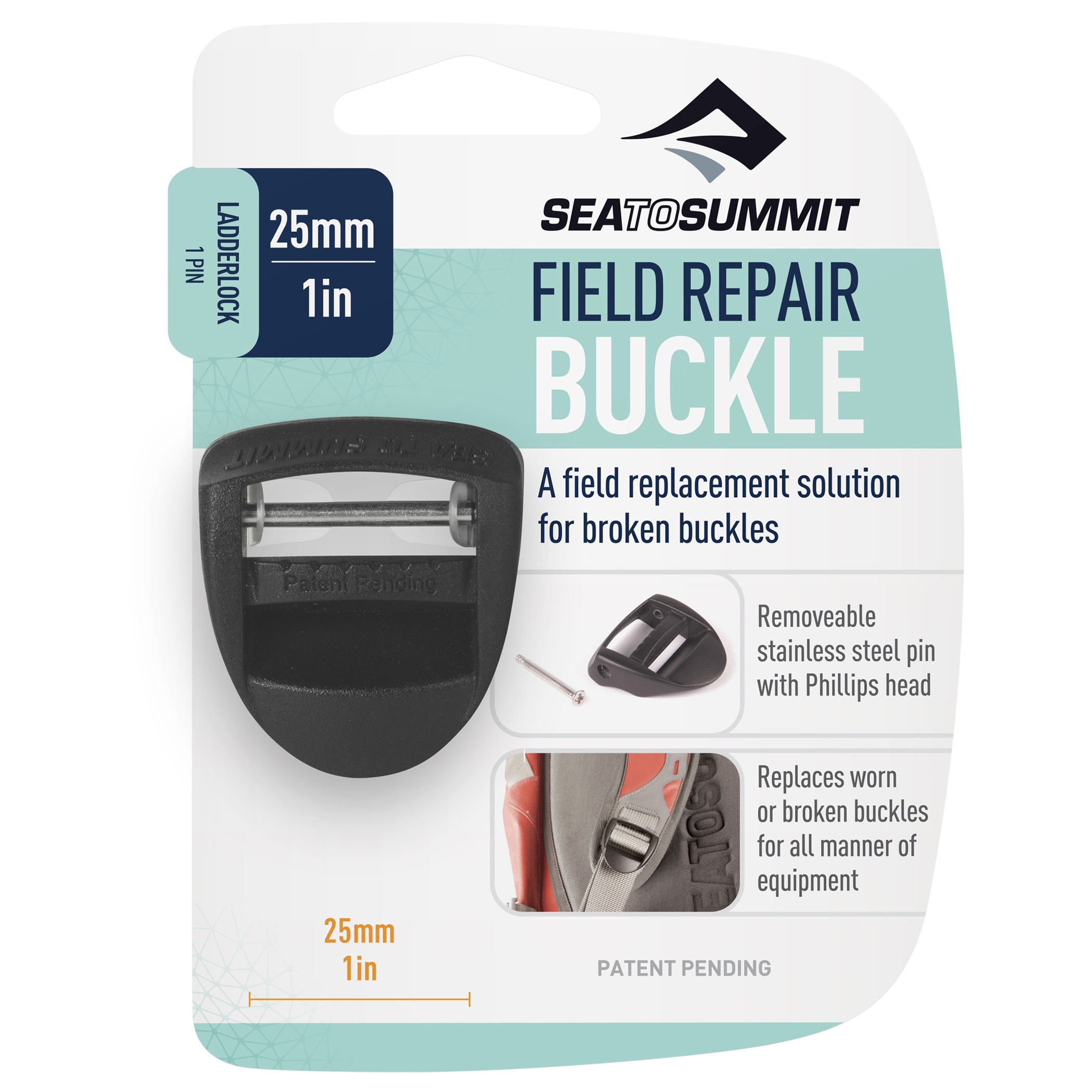 Sea To Summit Ladder Lock Field Repair Buckle - 25 mm