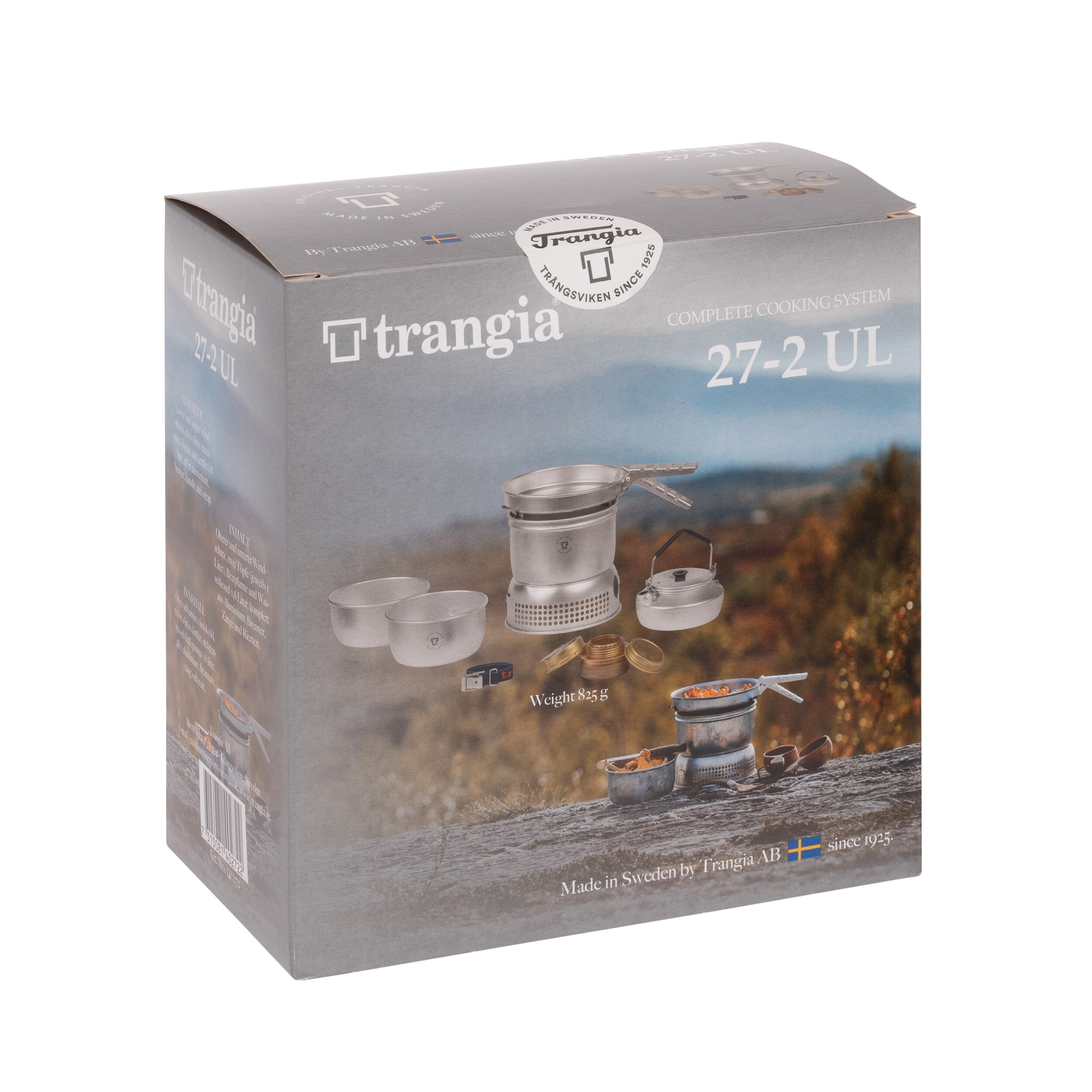Trangia Stove 27-2 UL Cookware and Travel Stove Set