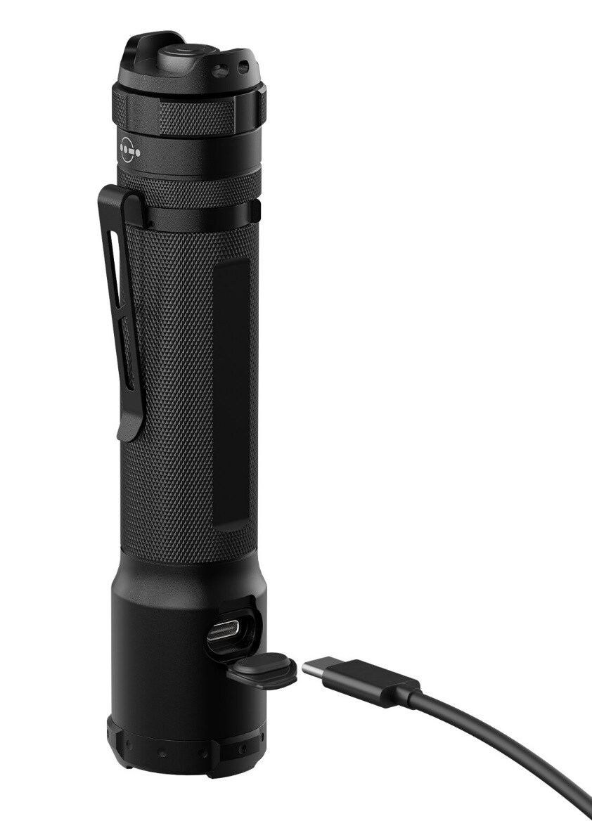 Ledlenser TAC7R Flashlight Black - 3200 lumens