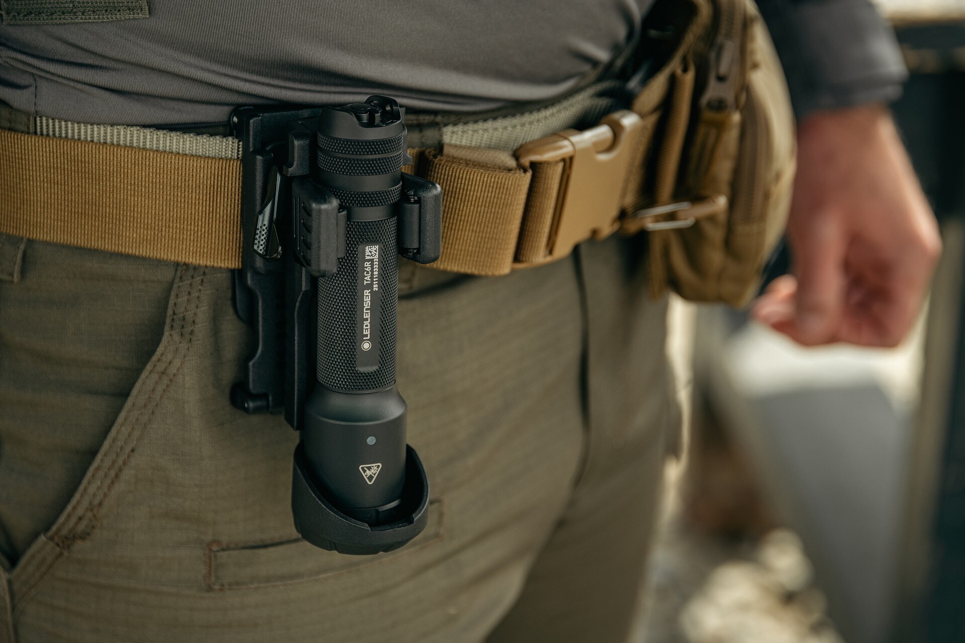 Ledlenser TAC6R Flashlight Black - 2000 lumens