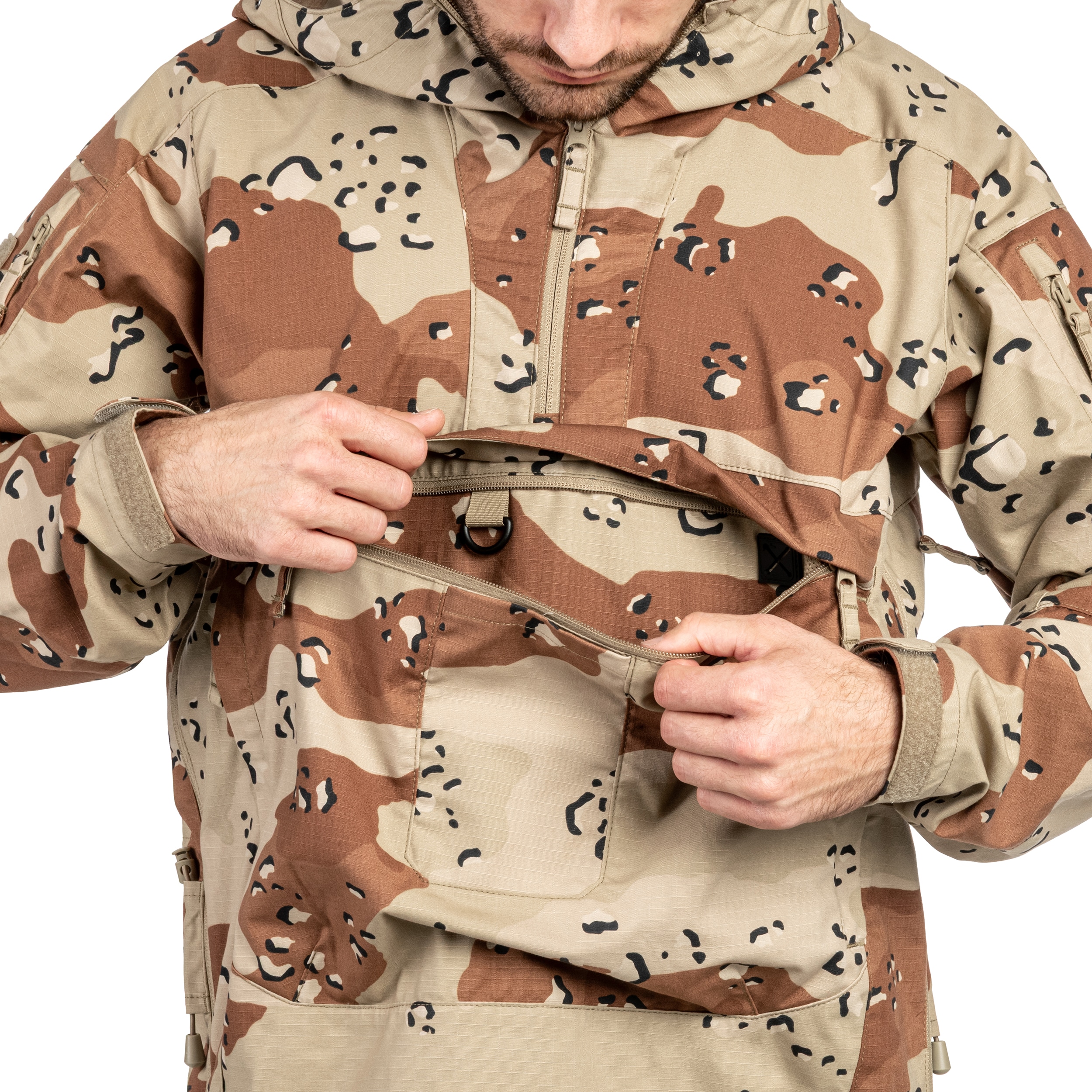 Helikon-Tex Anorak Tracer PolyCotton Stretch Rip-Stop Jacket - 6 Color Desert