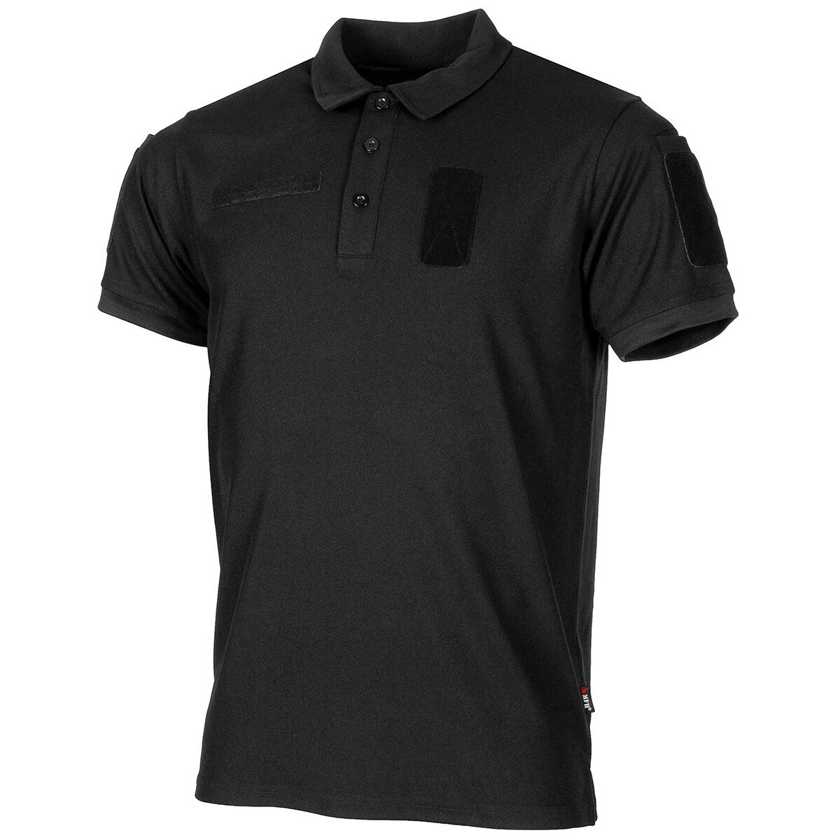 MFH Tactical Coolmax Polo Shirt - Black