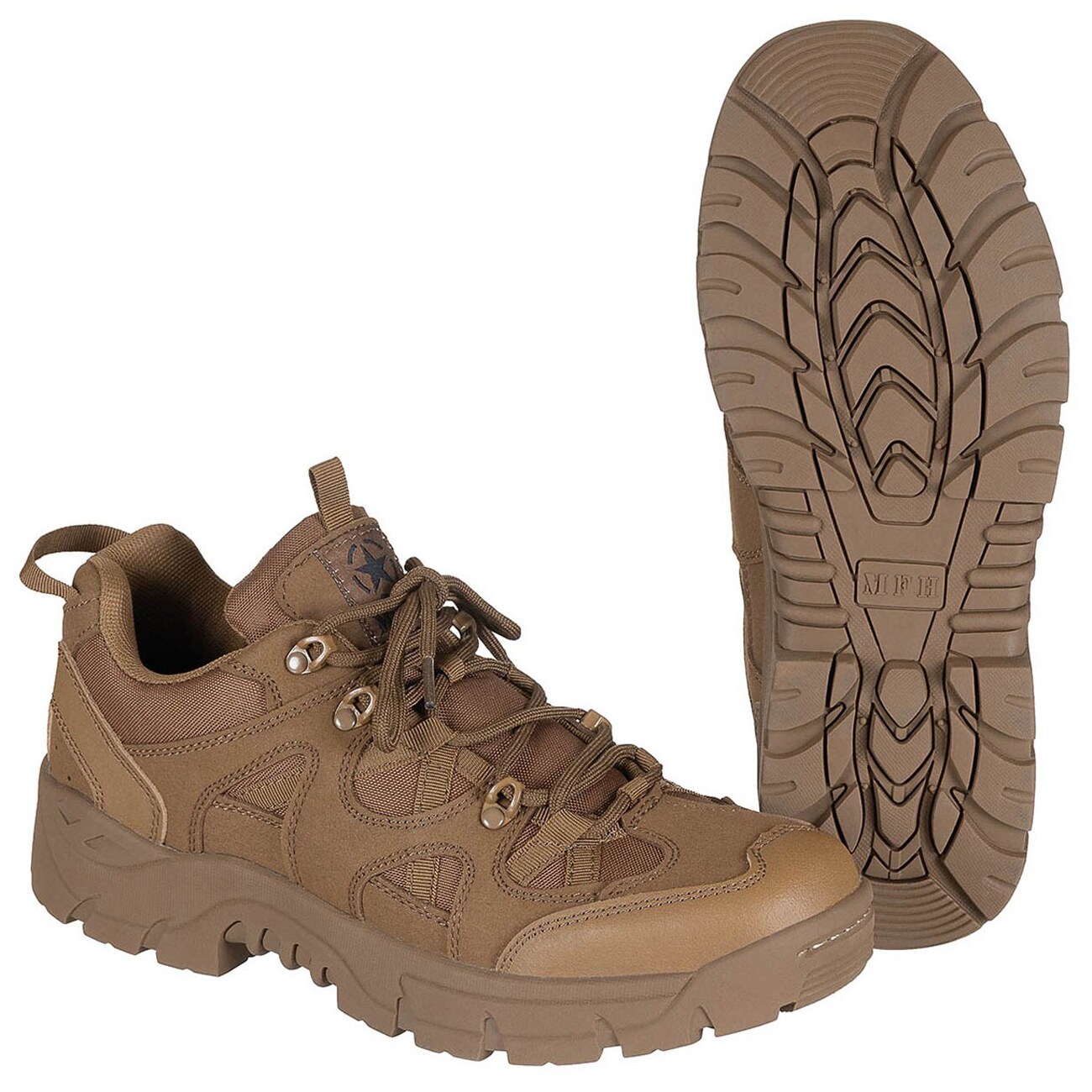 MFH Commando Low Shoes - Coyote Tan
