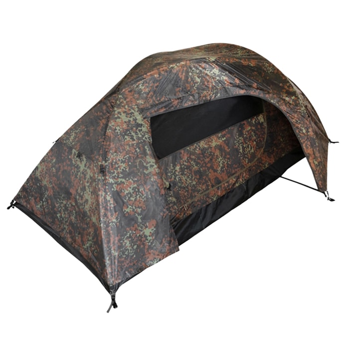 Mil-Tec Recom 2-person tent - Flecktarn