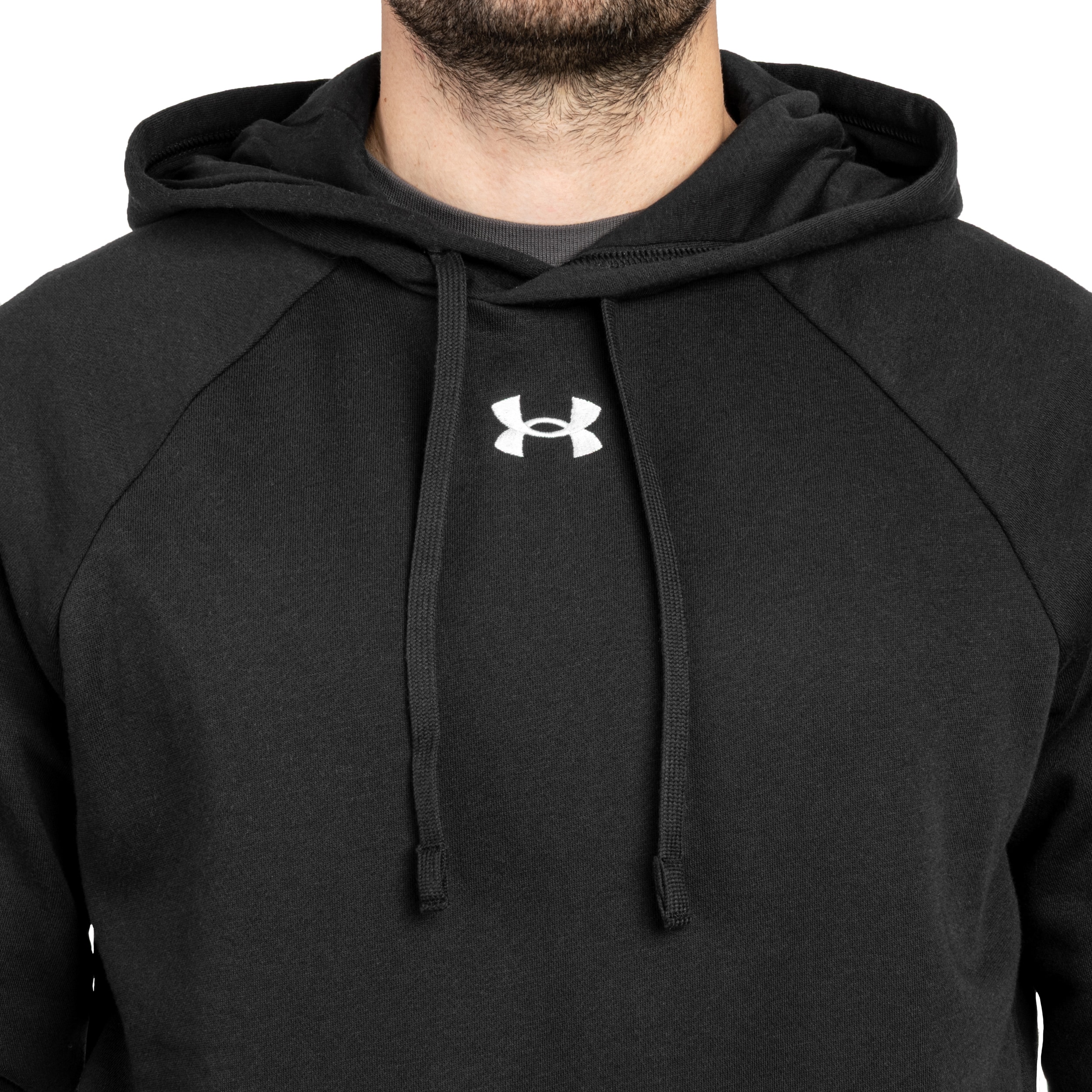 Under Armour Rival Fleece Sweatshirt - Black/White