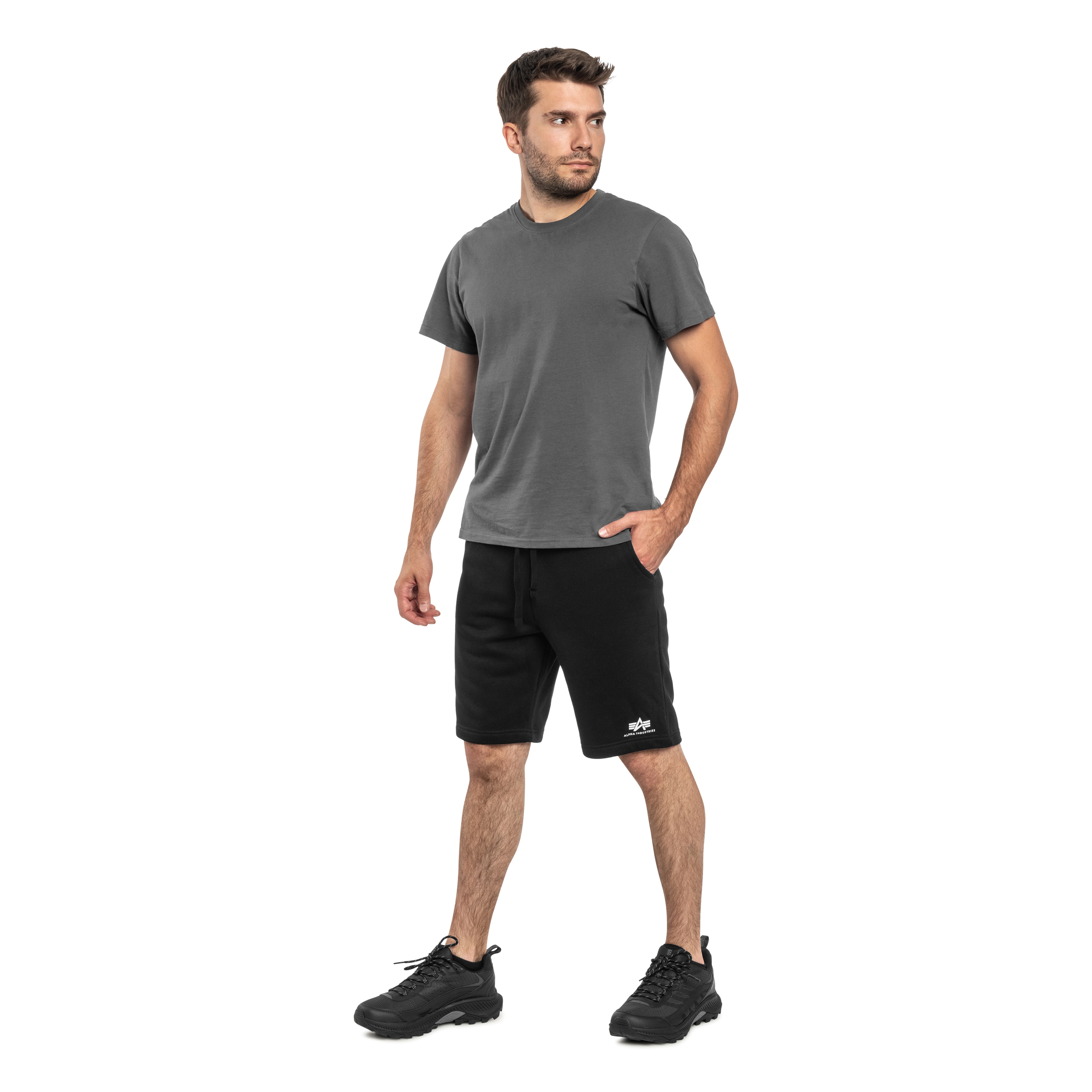 Alpha Industries Basic Small Logo II Short - Black
