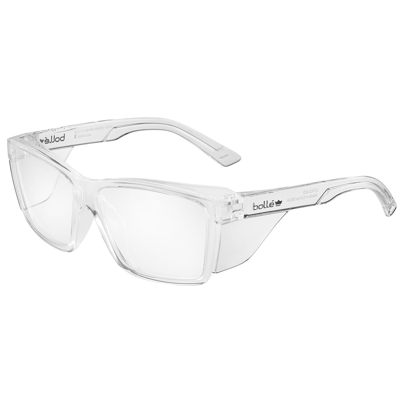 Bolle STKS 420 Glasses - Crystal Grey/Clear